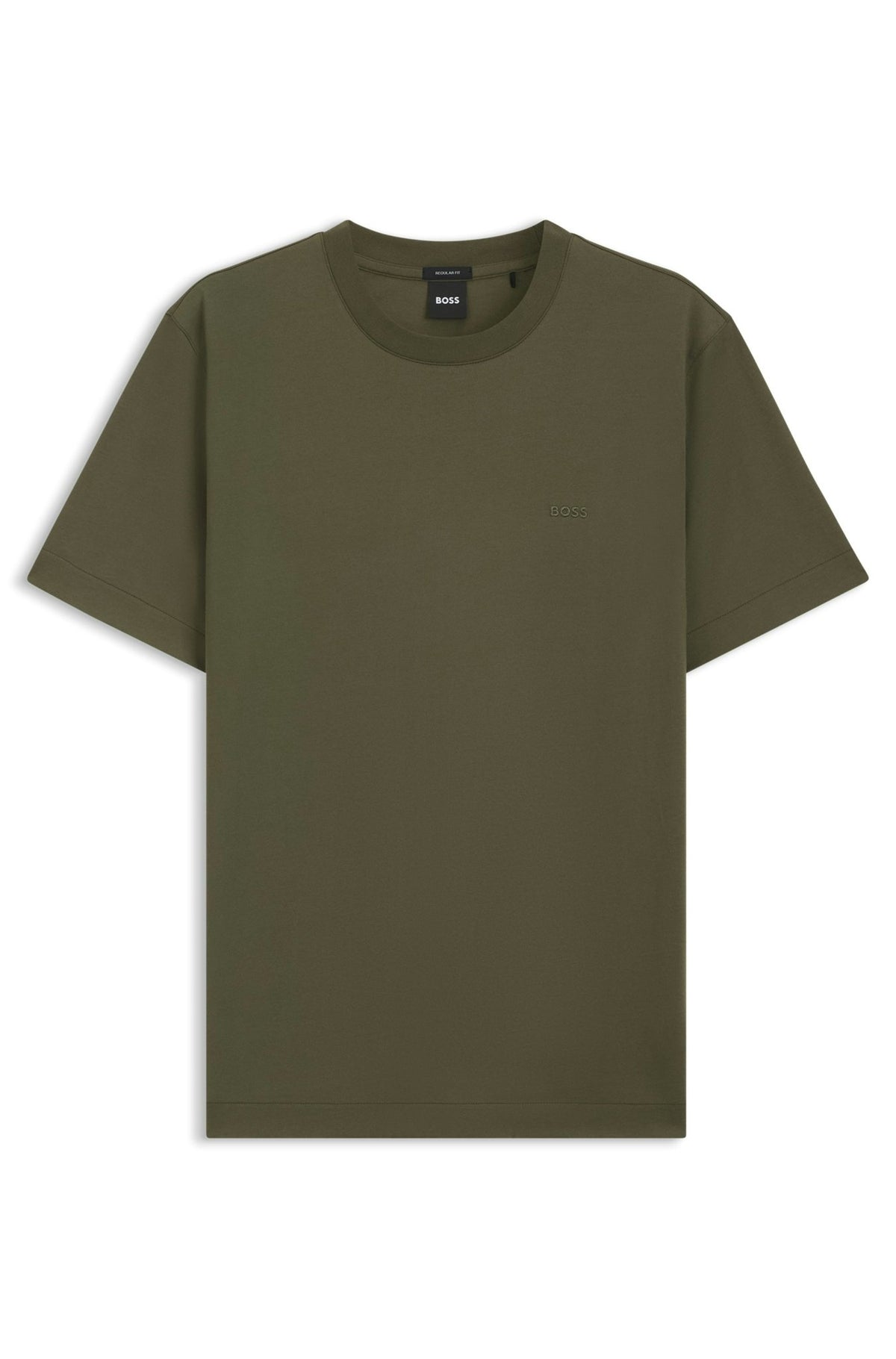 Boss Herren T-Shirts kurz Open Green