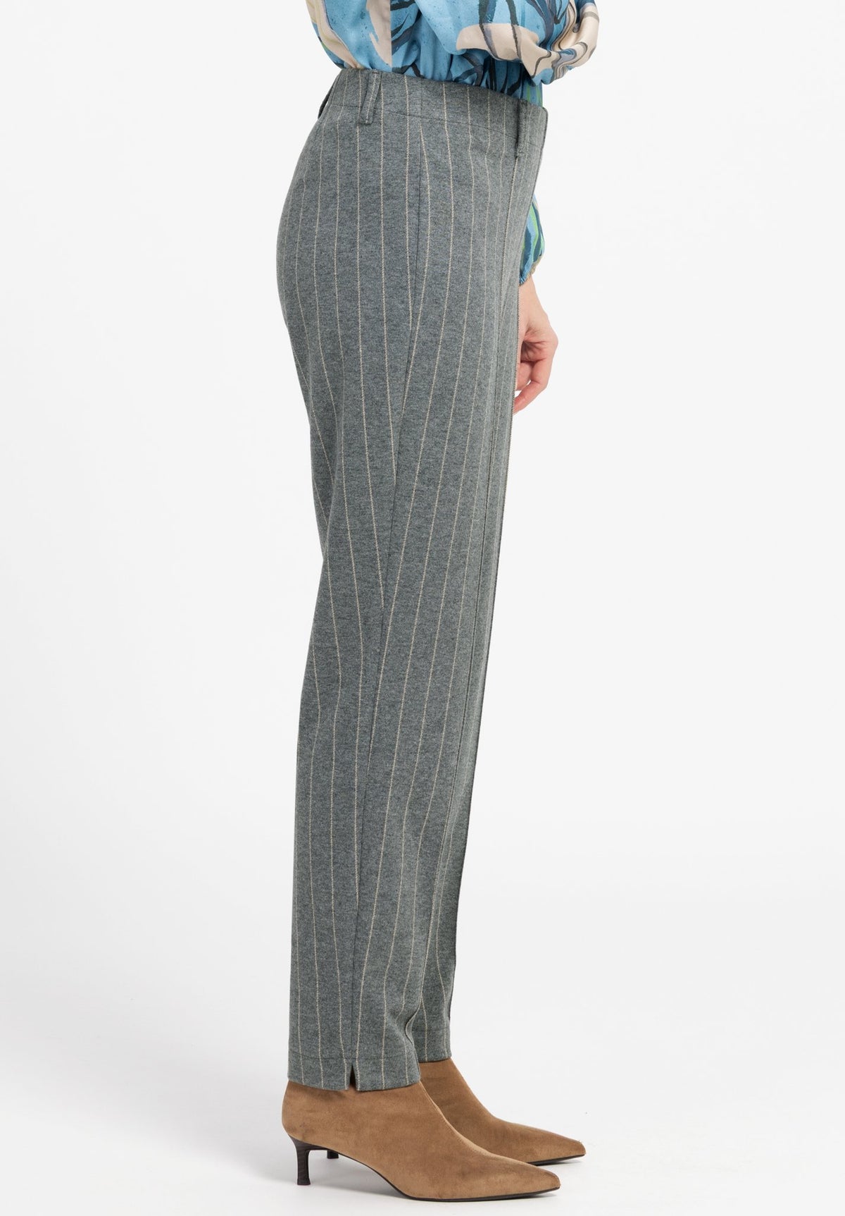 Bianca Damen Hosen Grey Mix