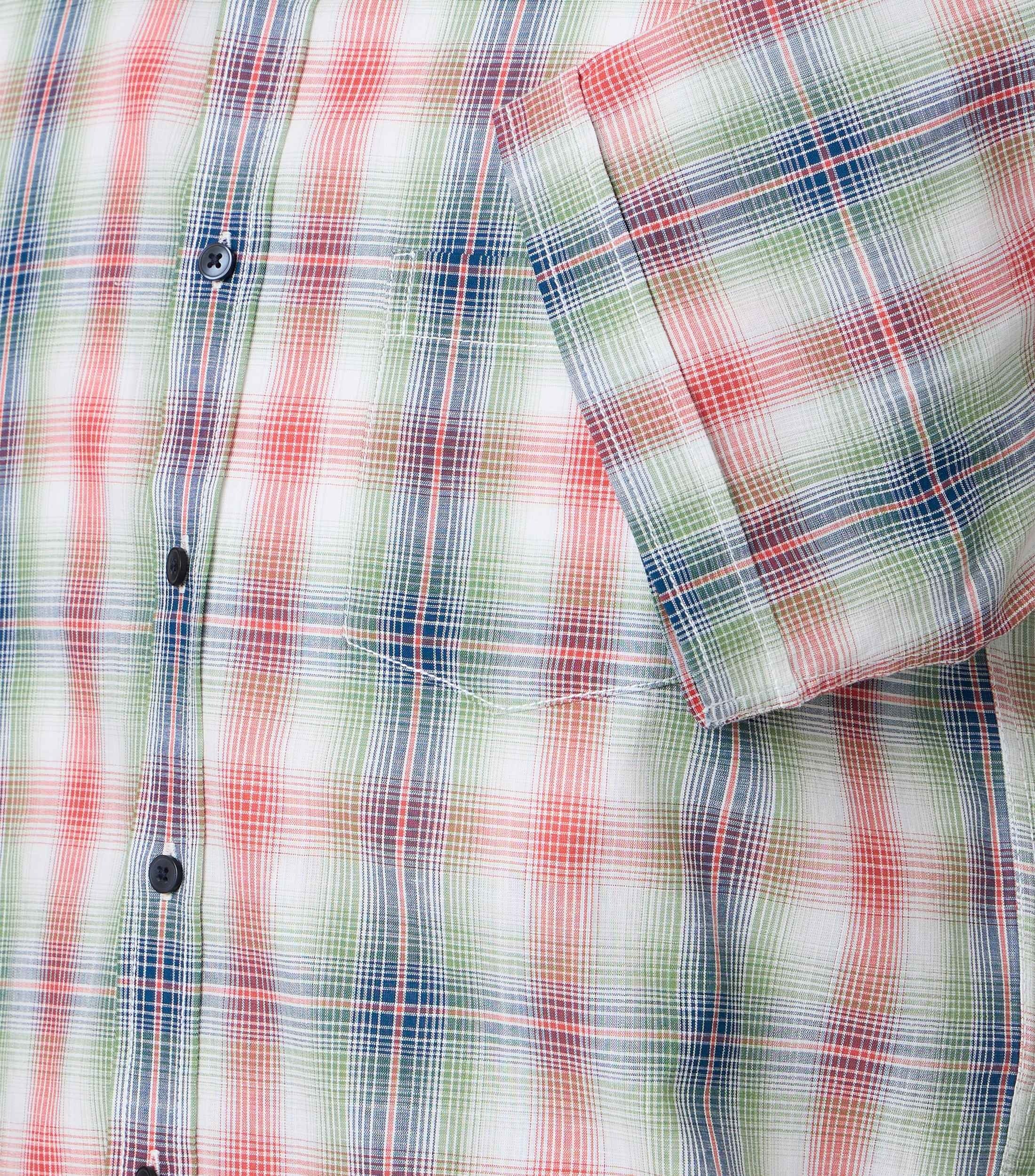 Casa Moda Herren Hemden kurz Rot