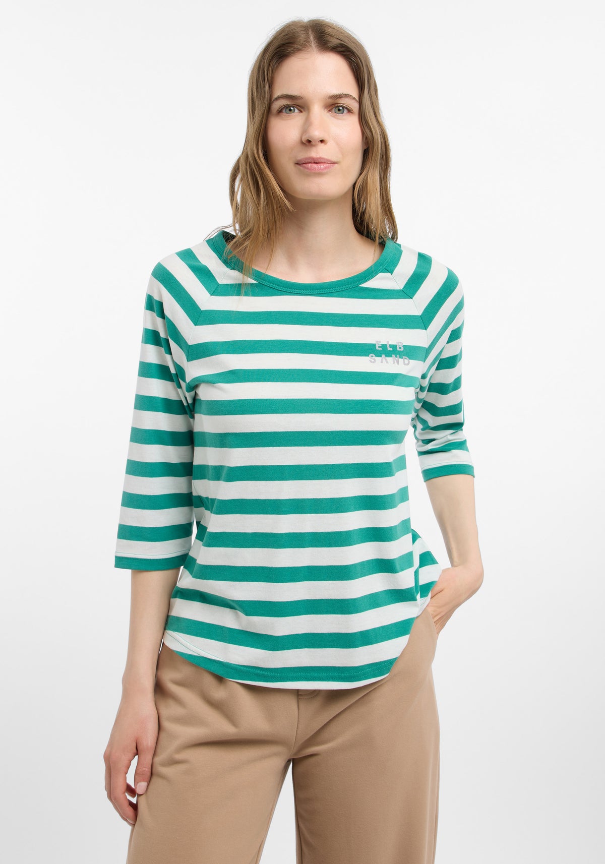 Elbsand Damen T-Shirts Malachite_