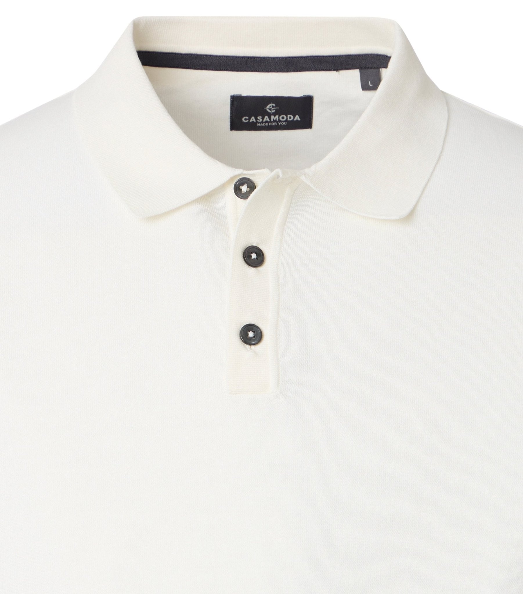 Casa Moda Herren Polo-Shirts Weiss