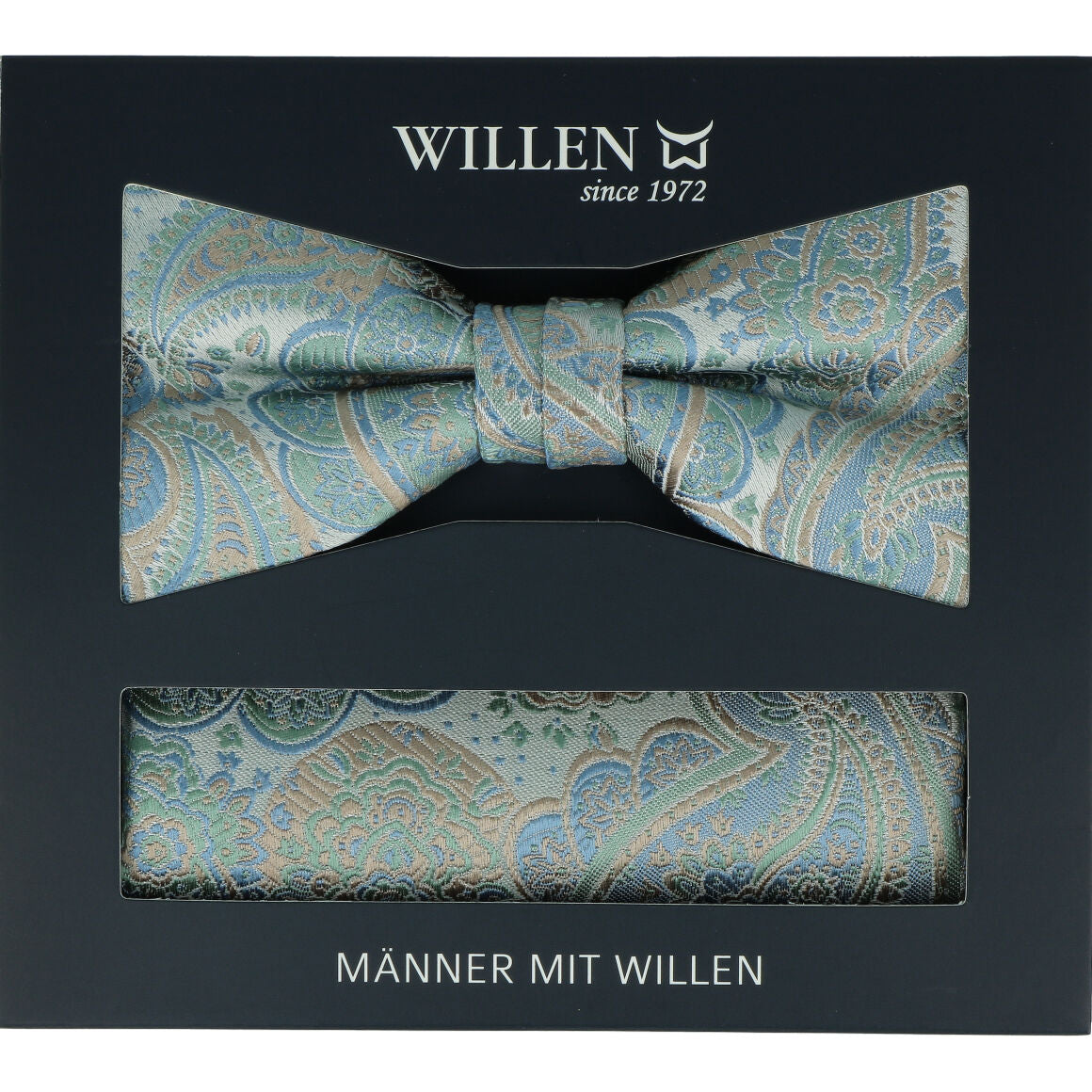 Willen Herren Krawatten & Schleifen Hellgrün