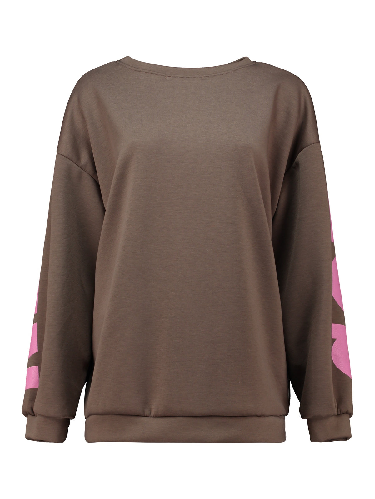 Haily's Damen Sweatshirts Taupe/Pink
