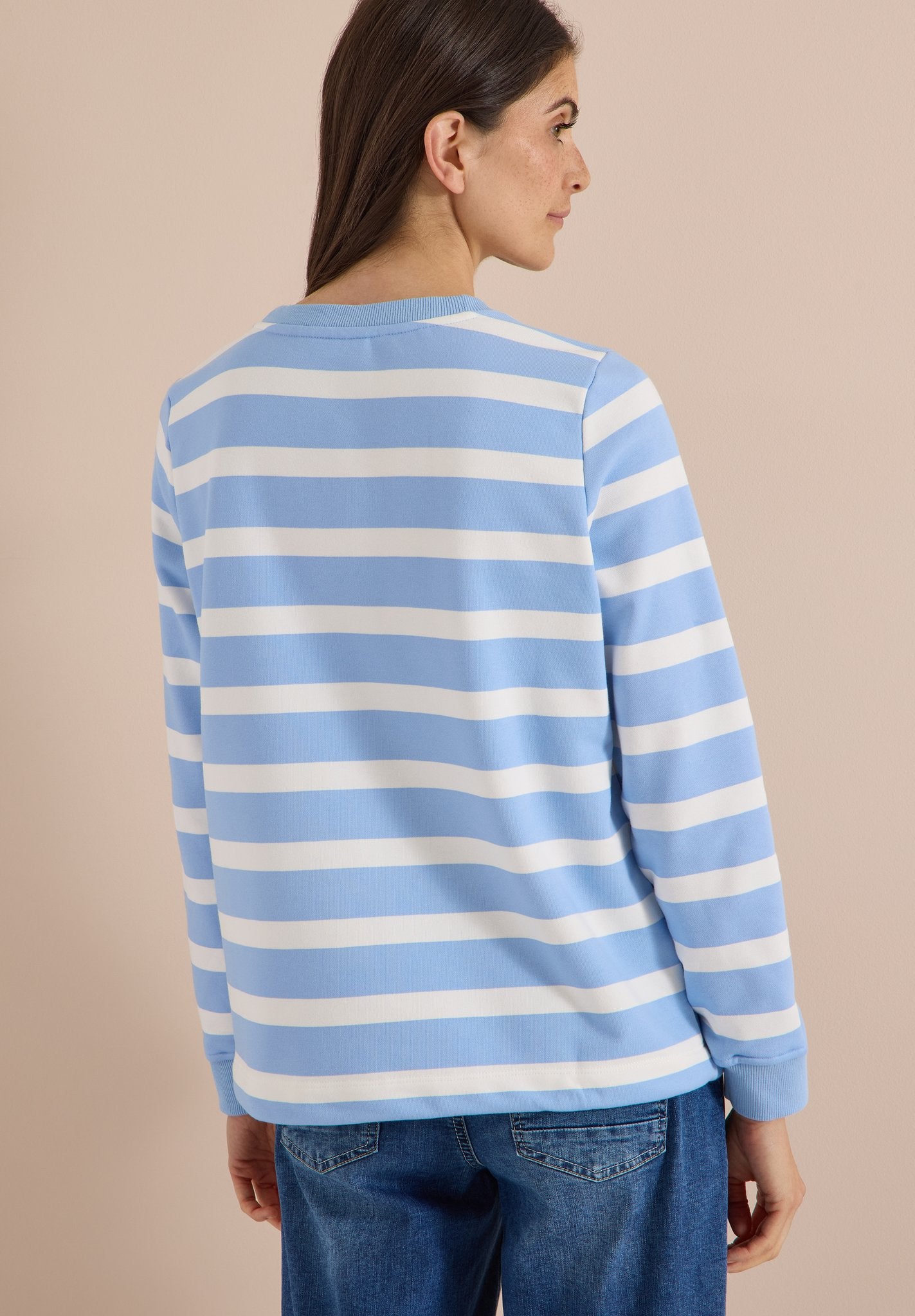 Cecil Damen Pullover Easy Blue