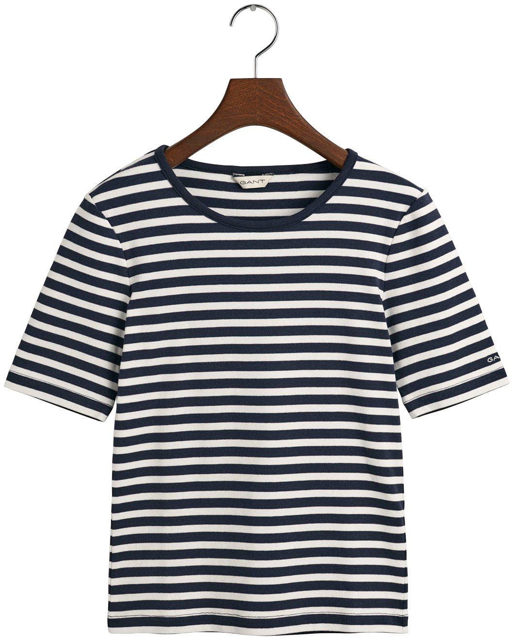 Gant Damen T-Shirts Evening Blu