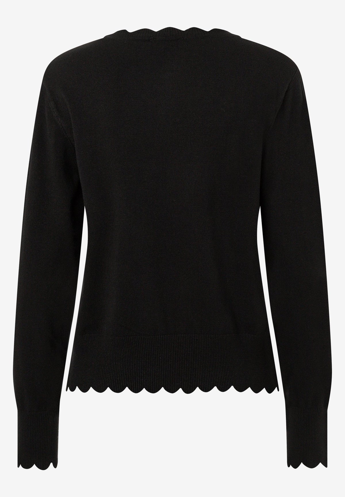 More & More Damen Pullover Black