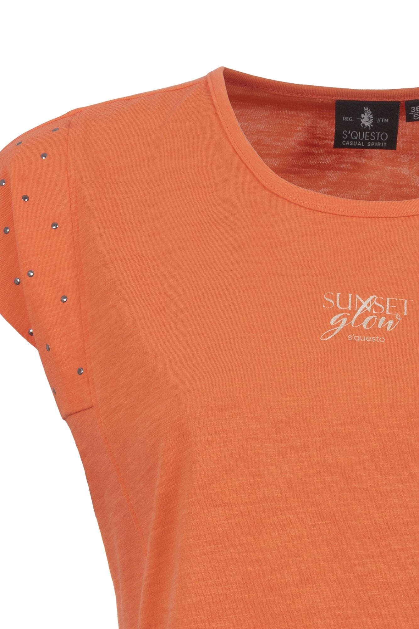 Soquesto Damen T-Shirts Lachs