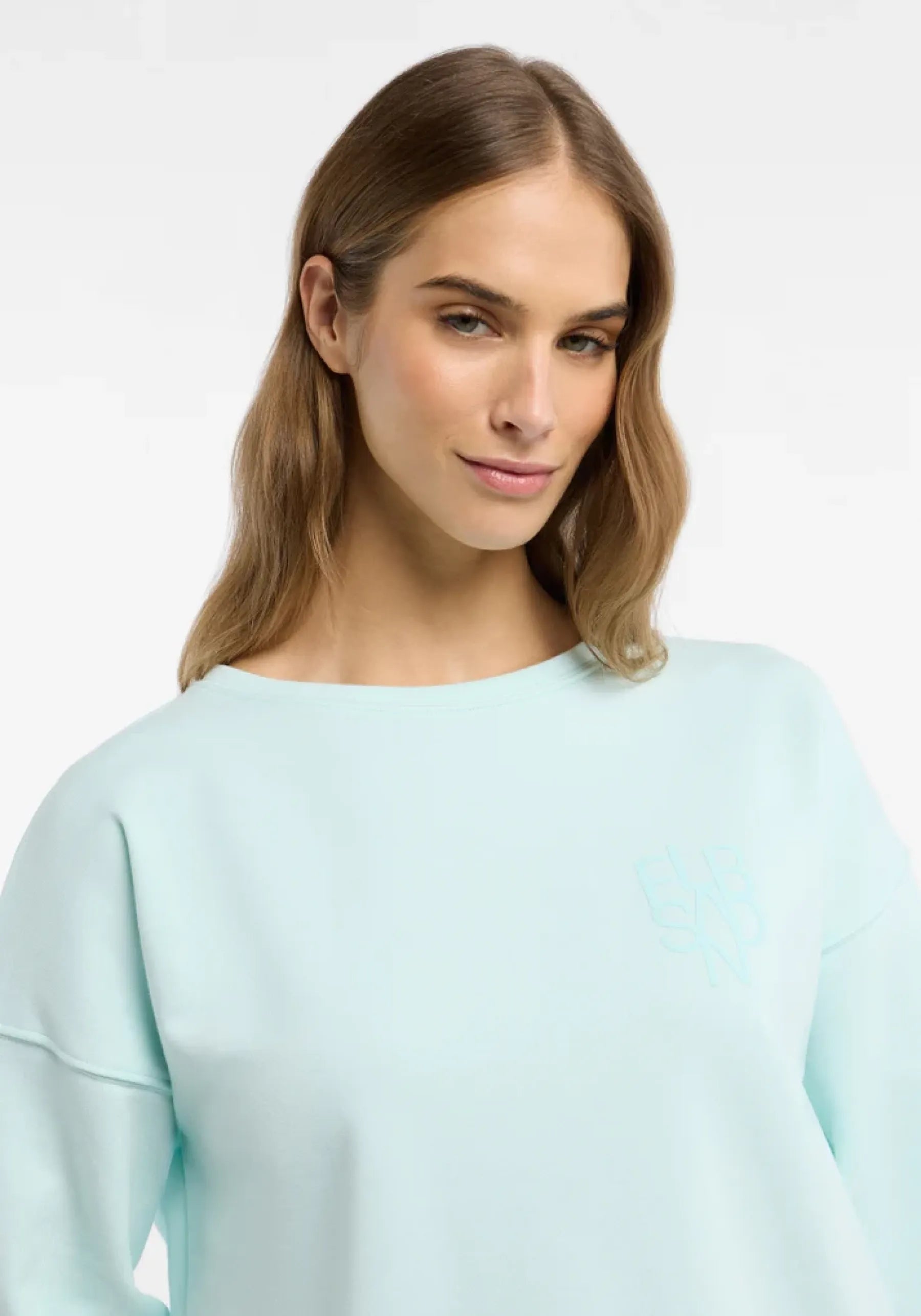 Elbsand Damen Sweatshirts Light Ocea