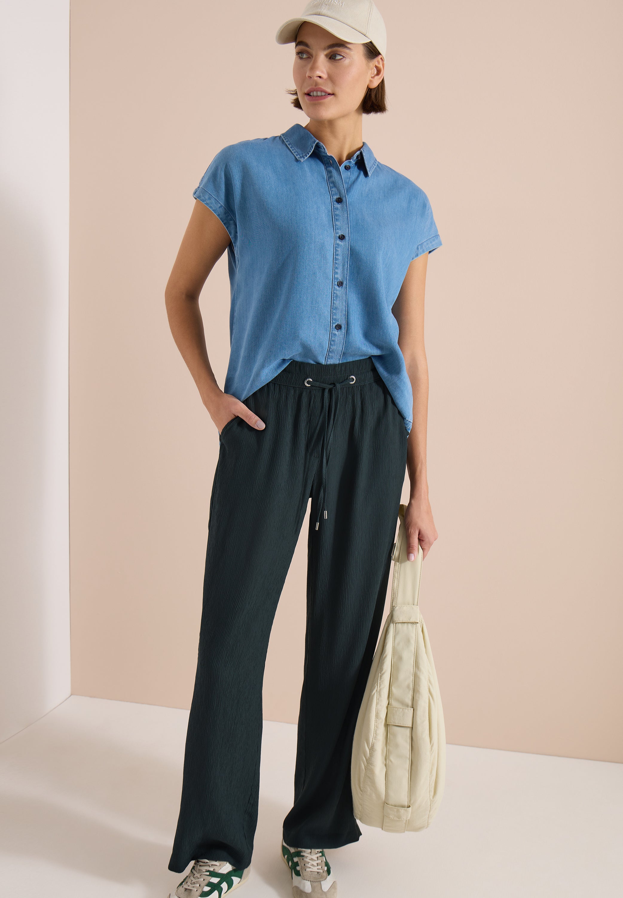 Cecil Damen Hosen Palm Bree
