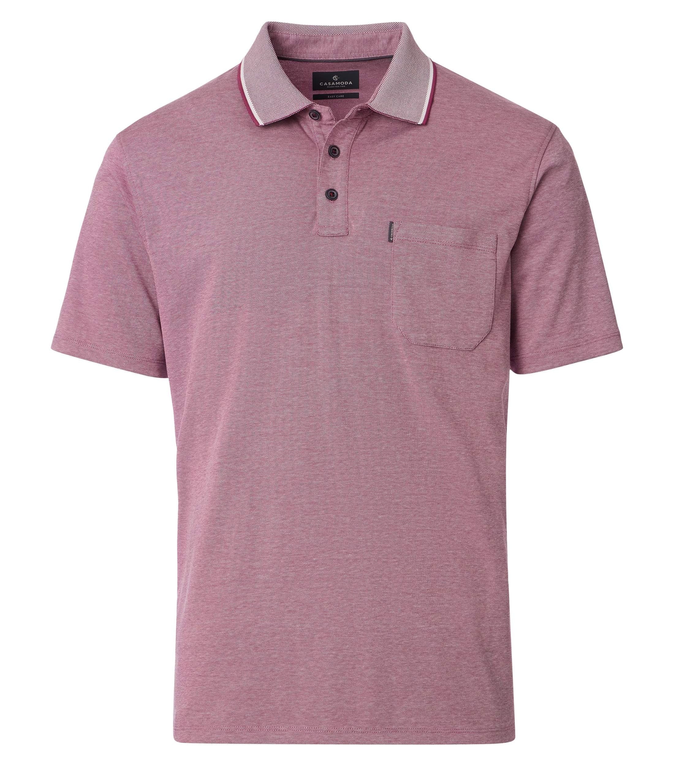 Casa Moda Herren Polo-Shirts Rot
