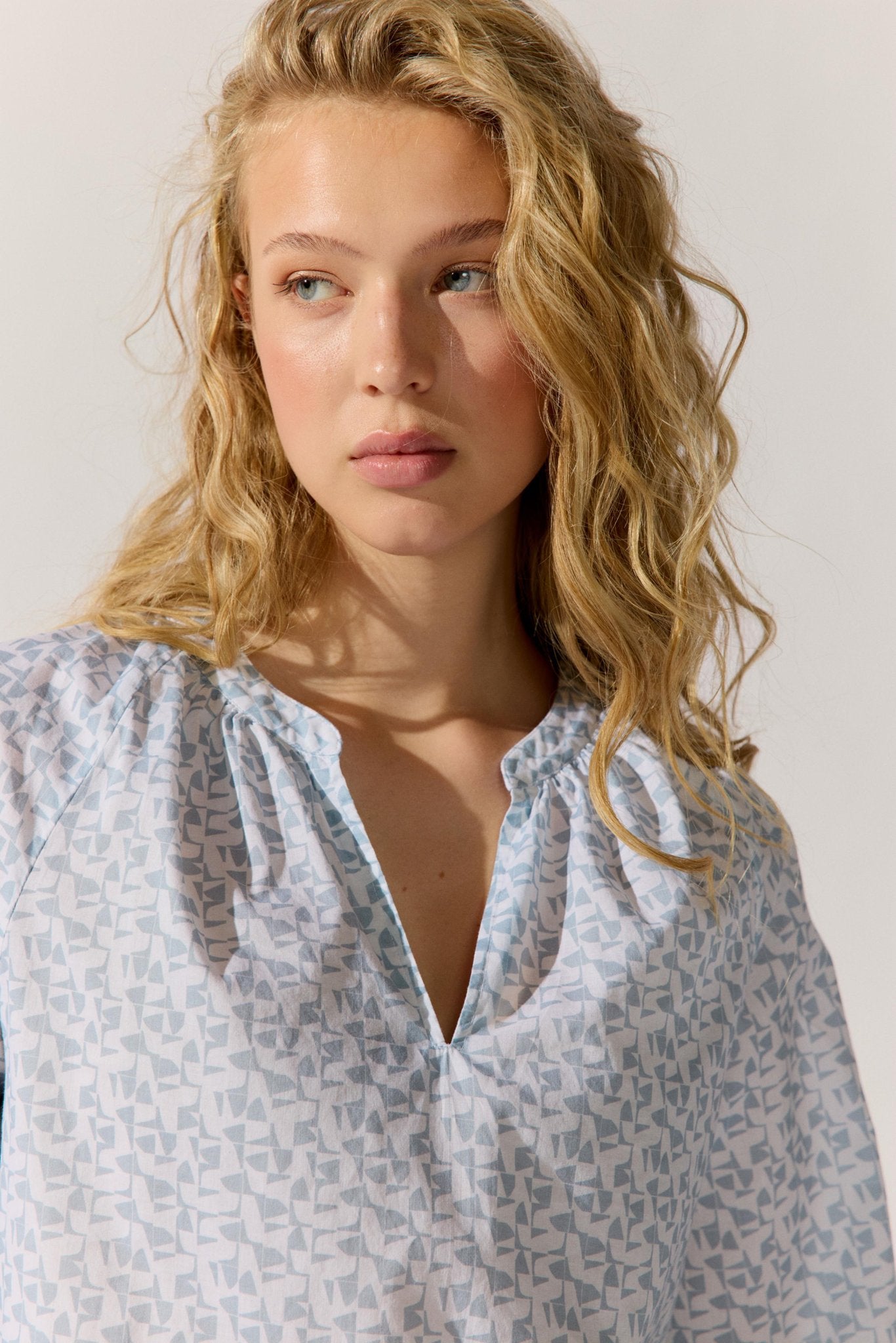 Fashion People Damen Blusen Sea Breeze Prin