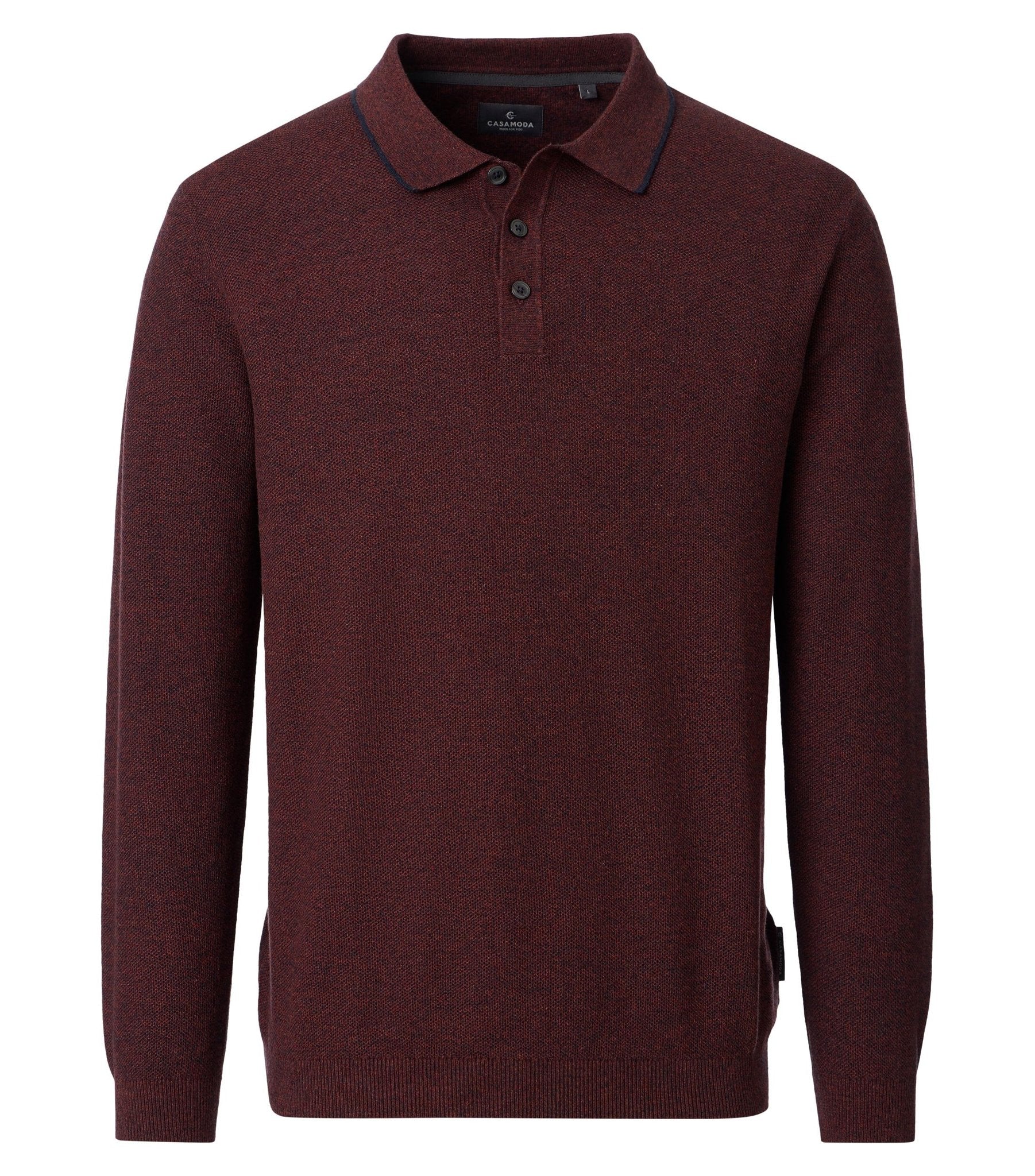 Casa Moda Herren T-Shirts kurz Orange