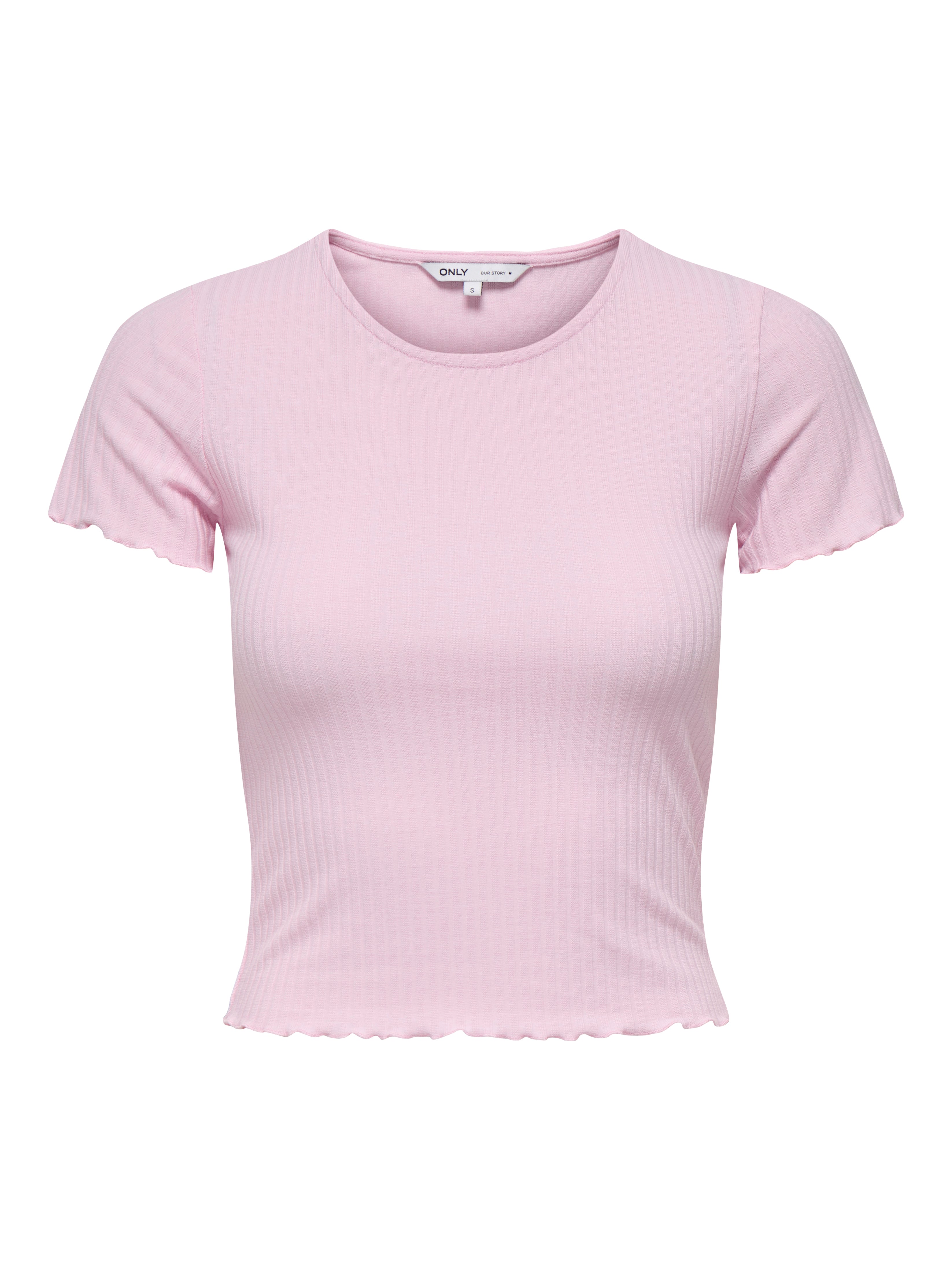 only Damen T-Shirts Pink Lady