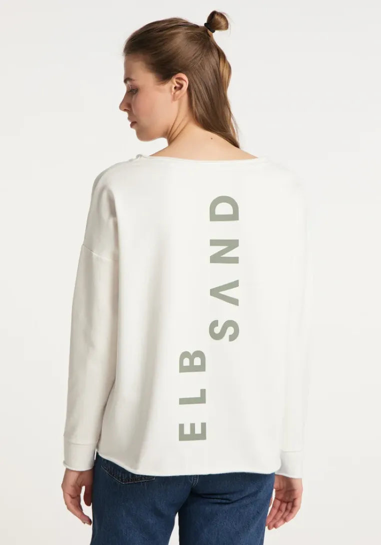 Elbsand Damen Sweatshirts Cloud Whit