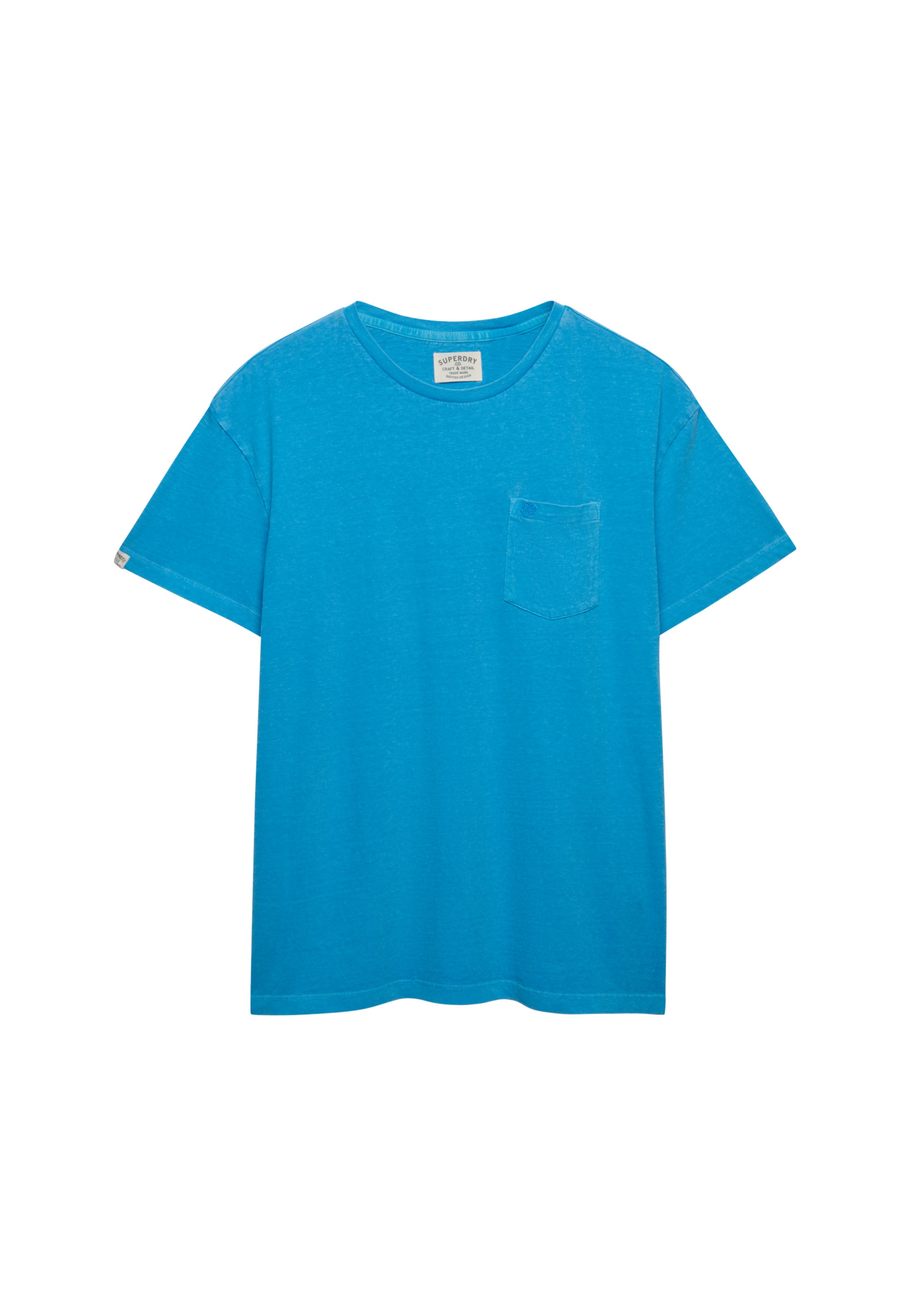Superdry Men Herren T-Shirts kurz Vza Hawaii Blue
