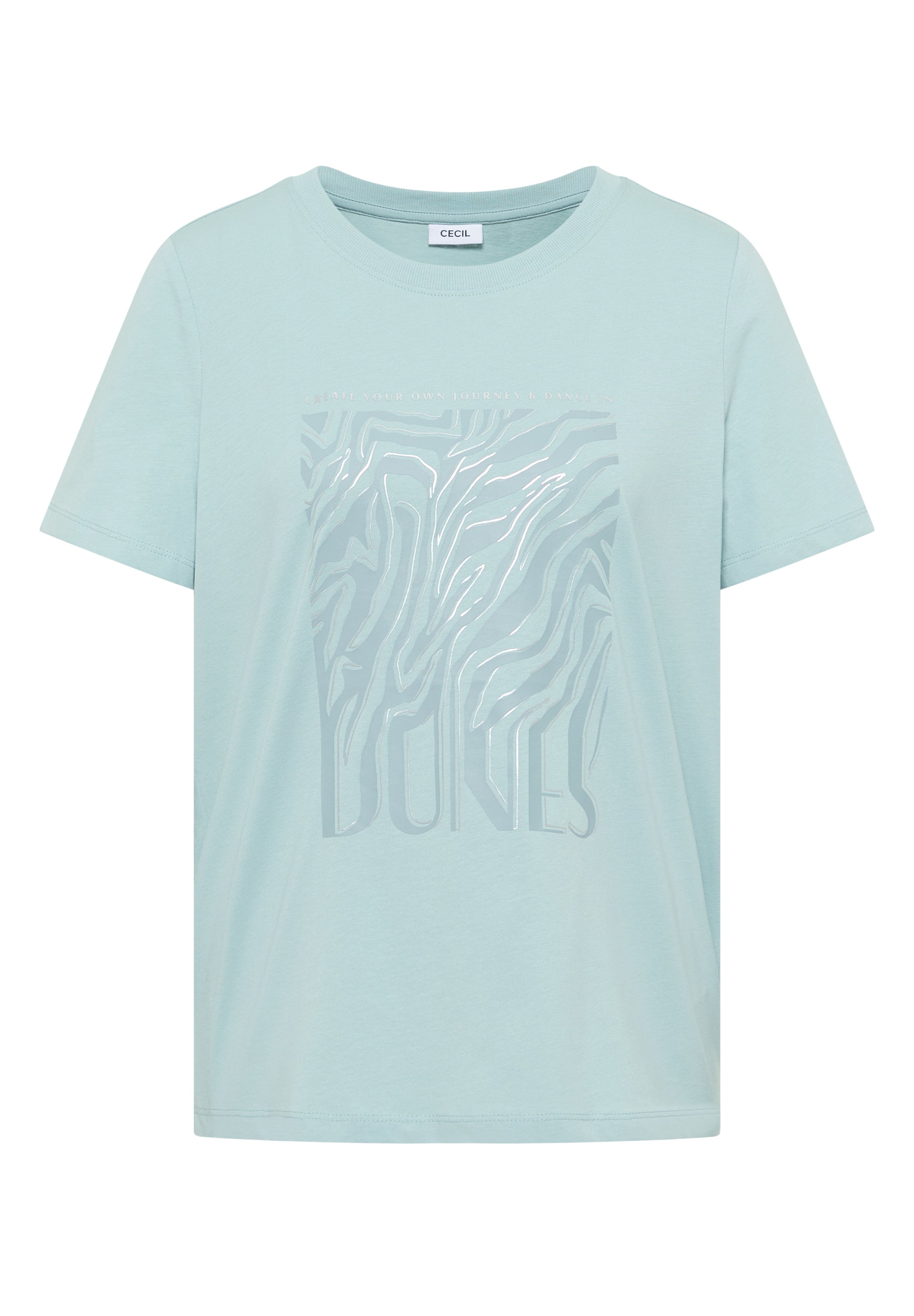 Cecil Damen T-Shirts Crystal M