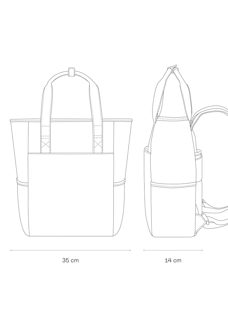 Kapten & Son Handtasche Lindby All Black