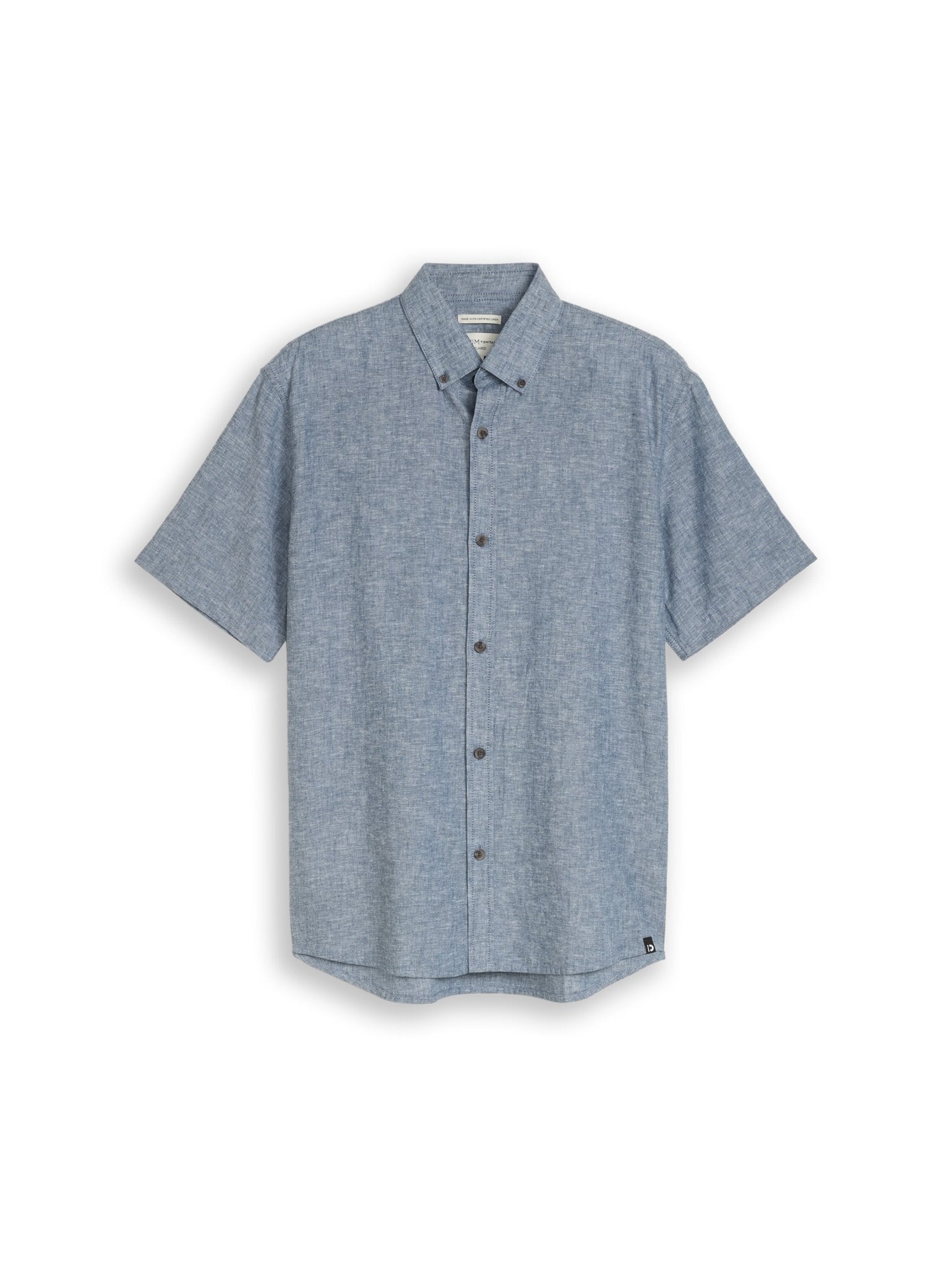 Tom Tailor denim Herren Hemden kurz Nighttime Blue