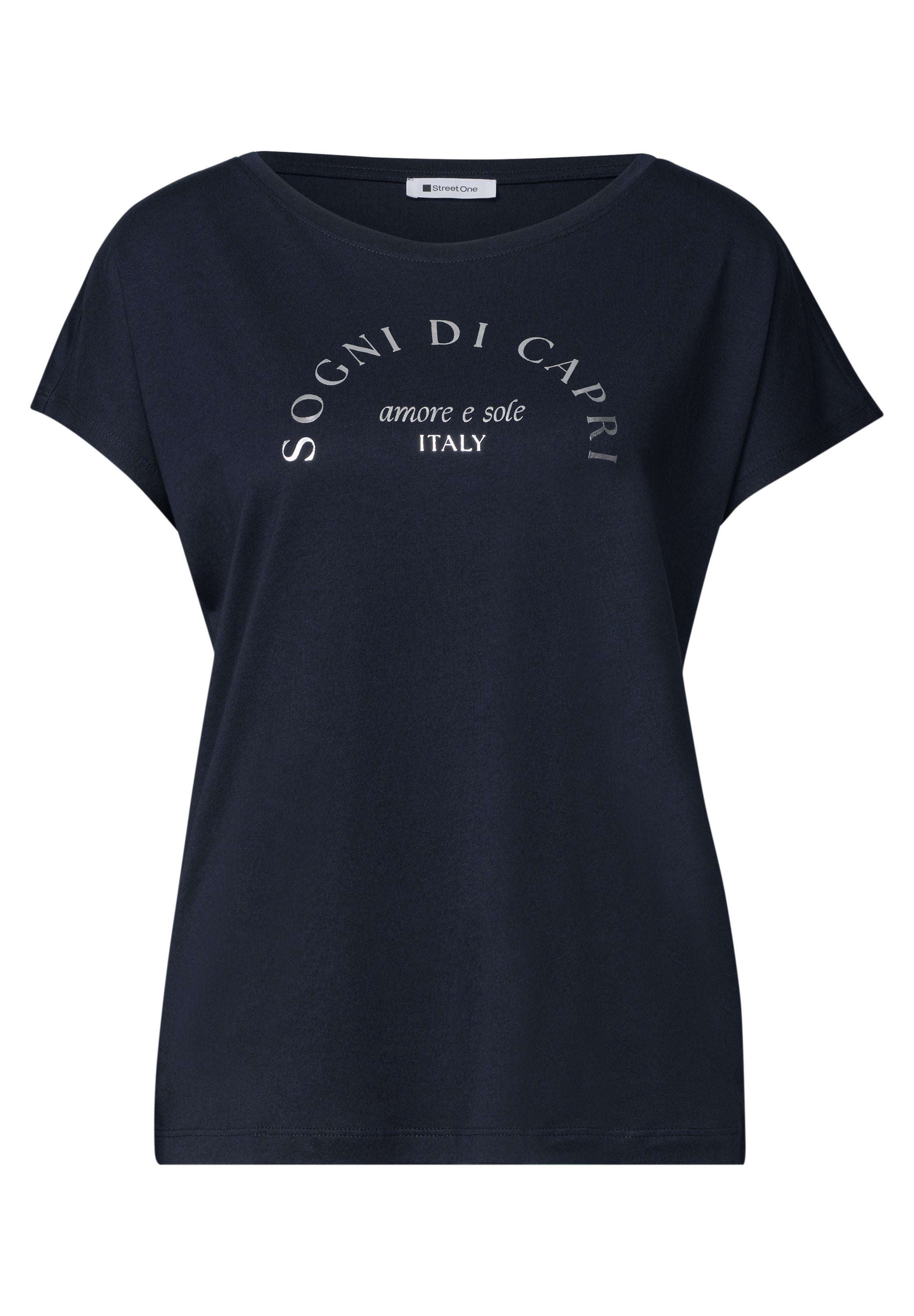 Street One Damen T-Shirts Deep Blue