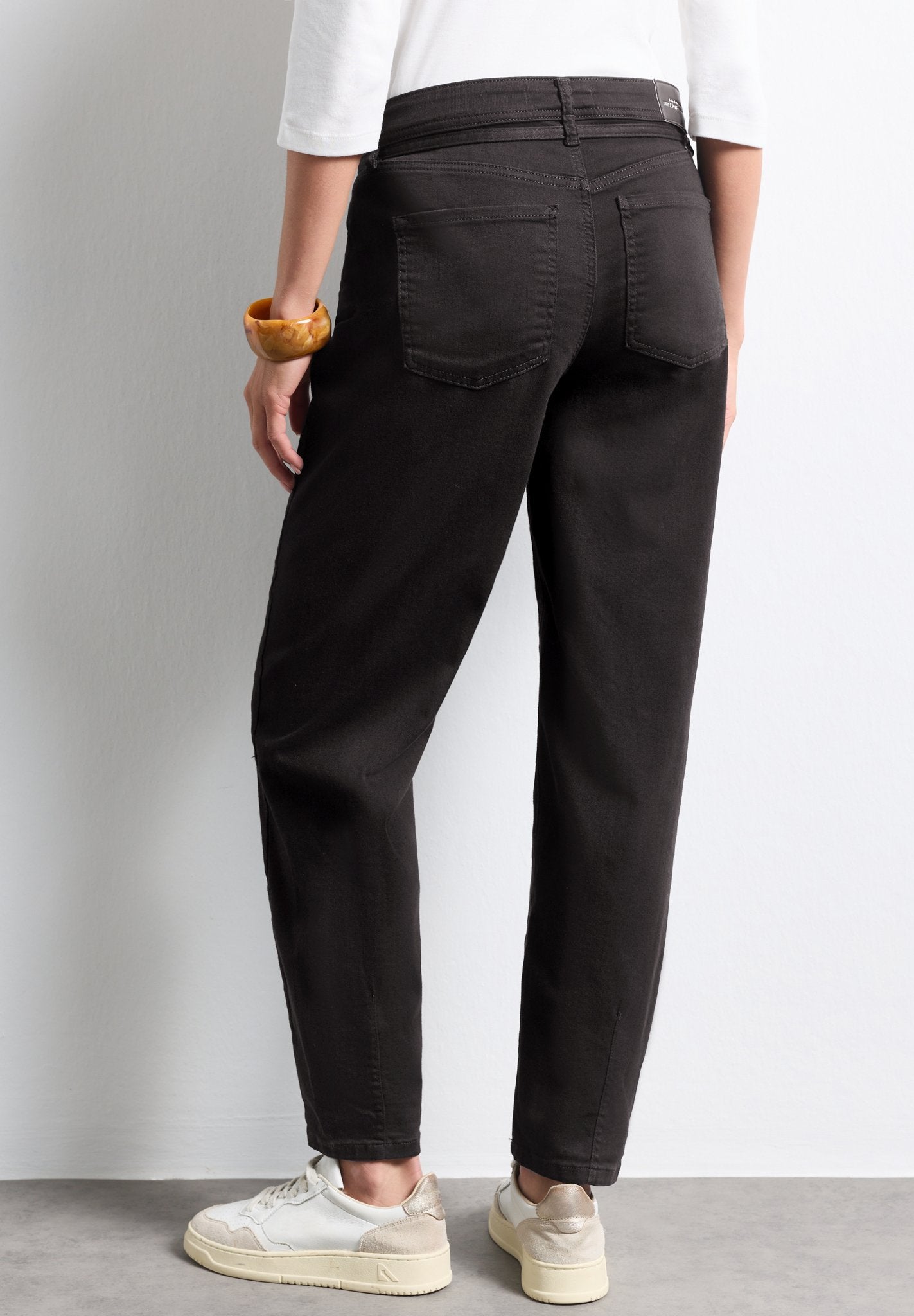 Street One Damen Hosen Brown Was