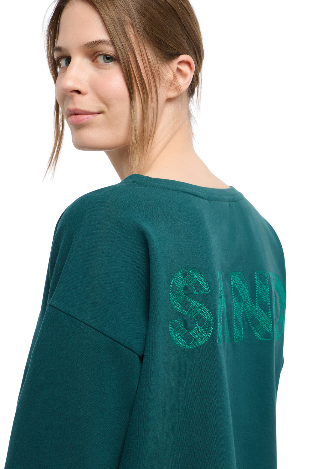Elbsand Damen Sweatshirts Dark Ivy