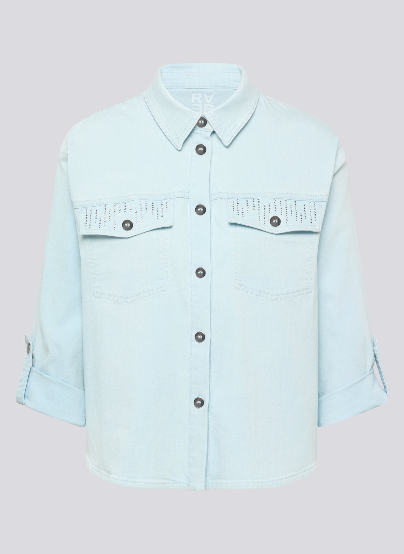 Rabe Damen Blusen Bleachedblue