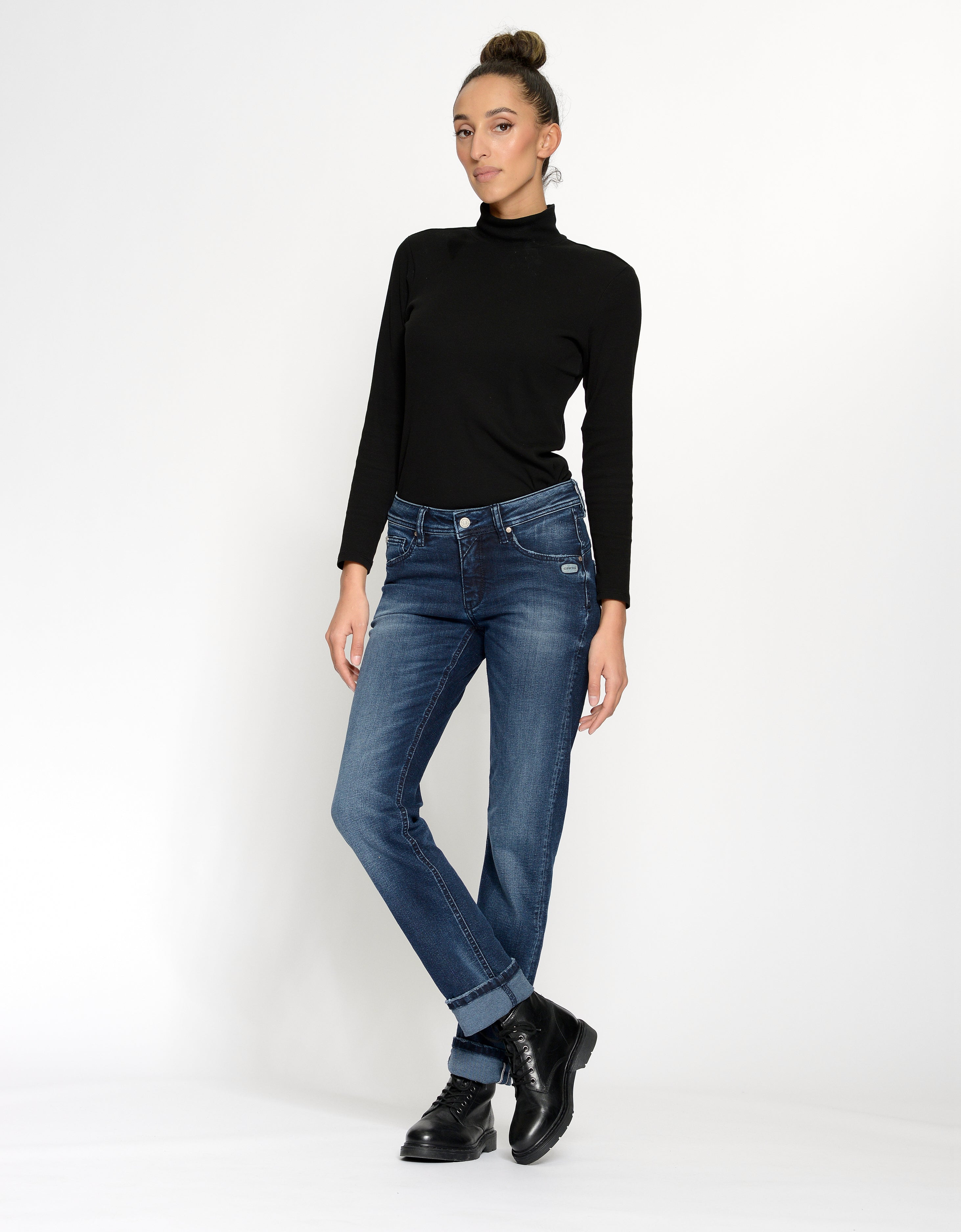 Gang Damen Jeans Midnight L