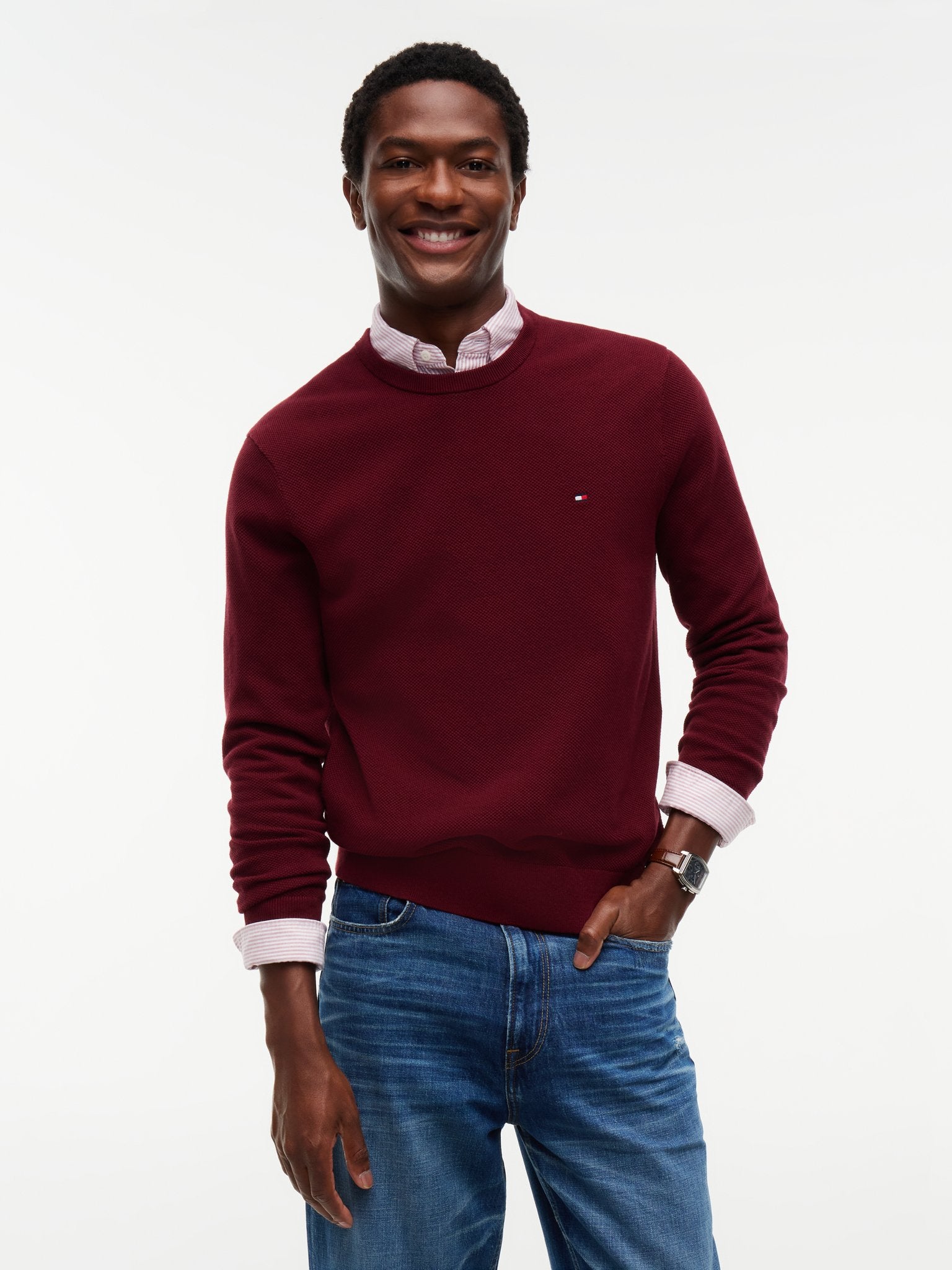 Tommy Hilfiger Herren Sweatshirts Vlp Purple