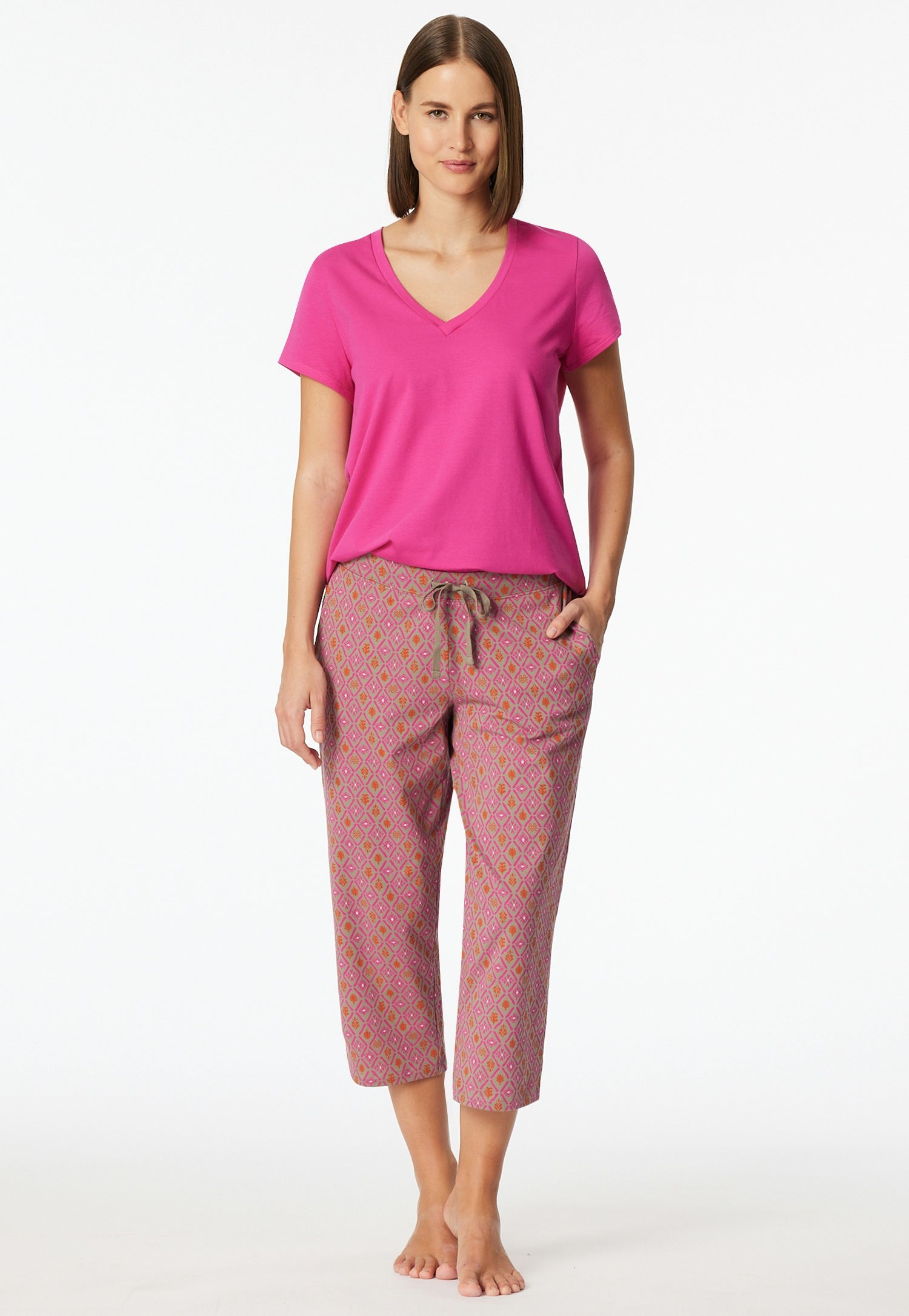 Schiesser Hose Fuchsia