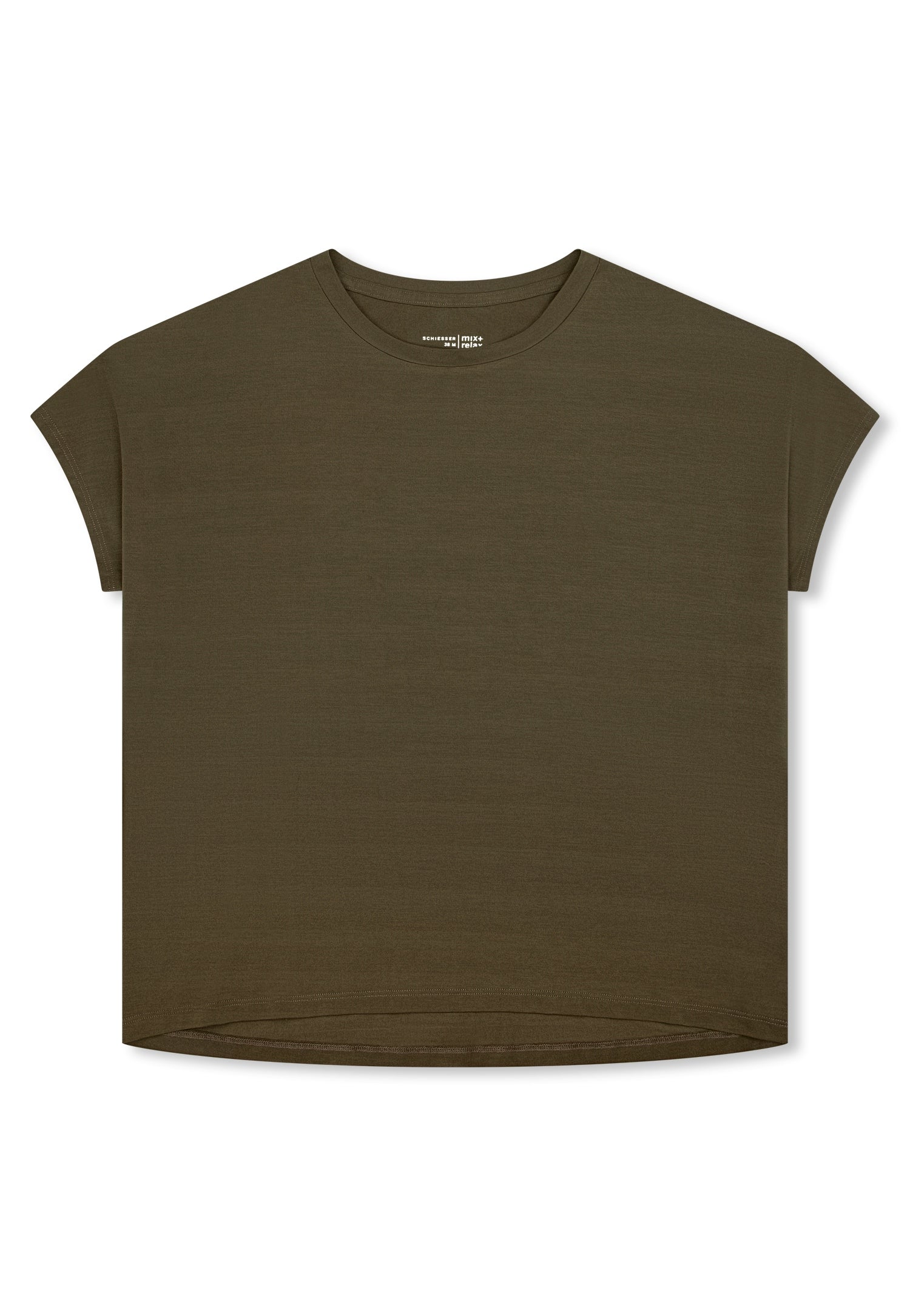 Schiesser Oberteil Oliv