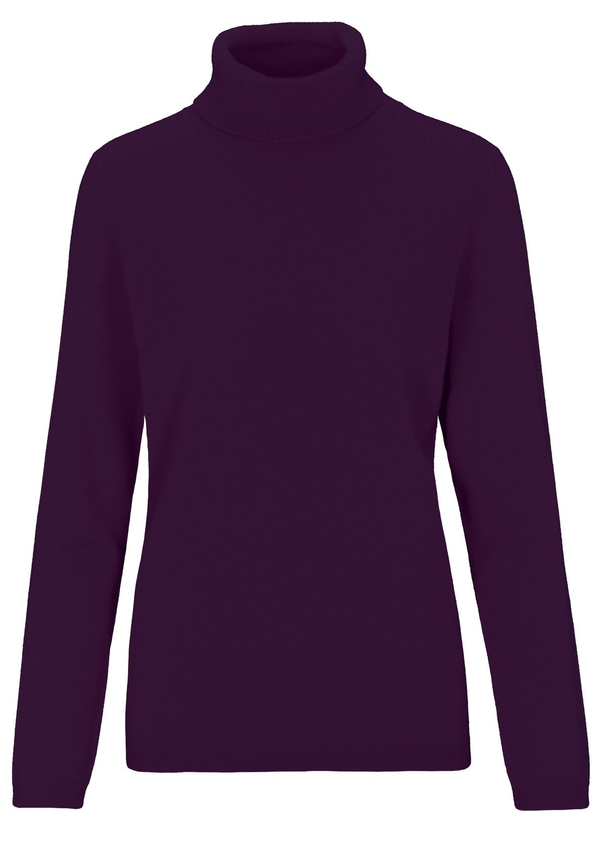 Clarina Damen Pullover Aubergine