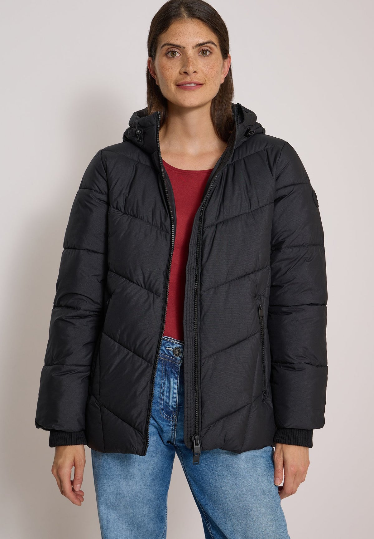 Cecil Damen Jacken Black