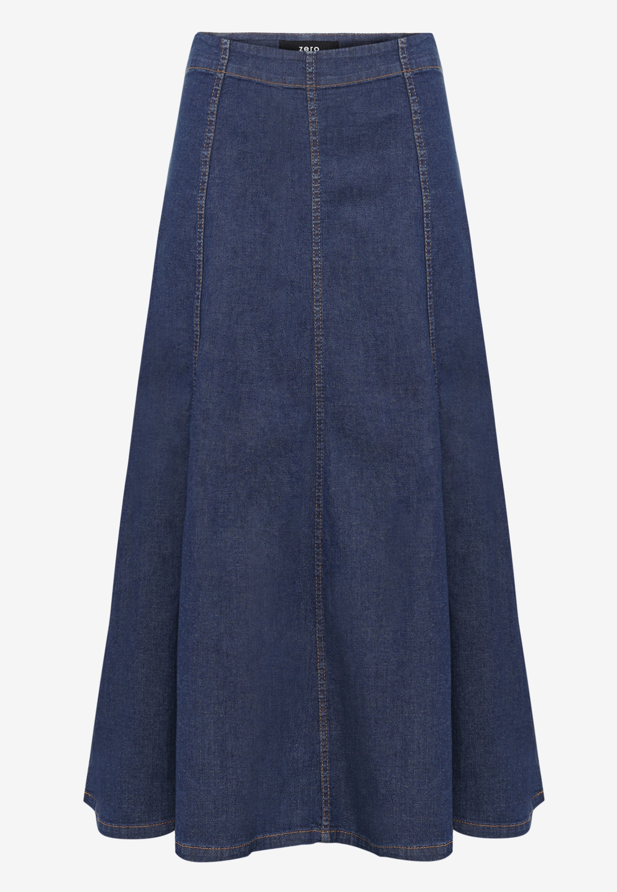 Zero Damen Rock Dark Blue Denim