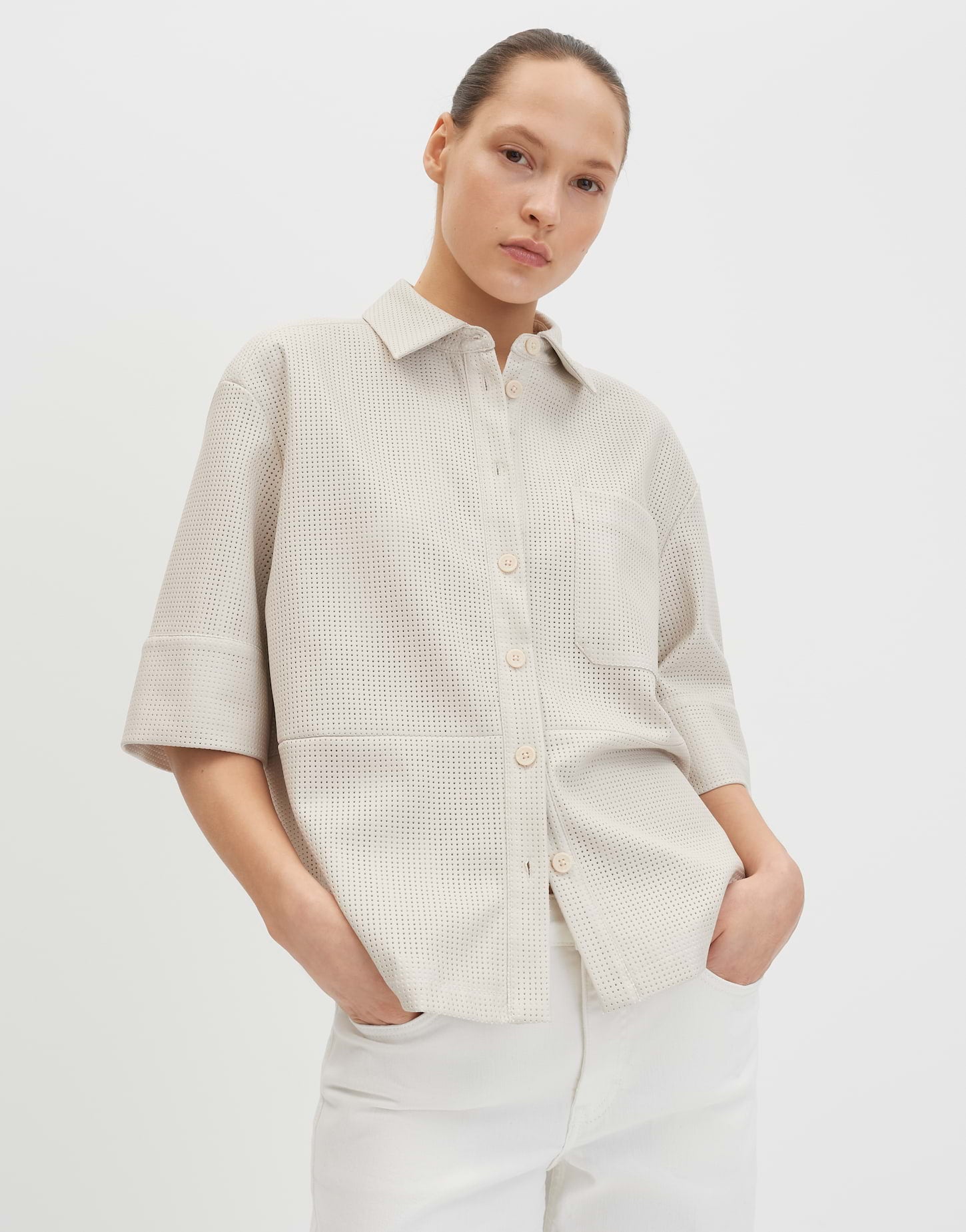 Someday Damen Blusen Warm Clay