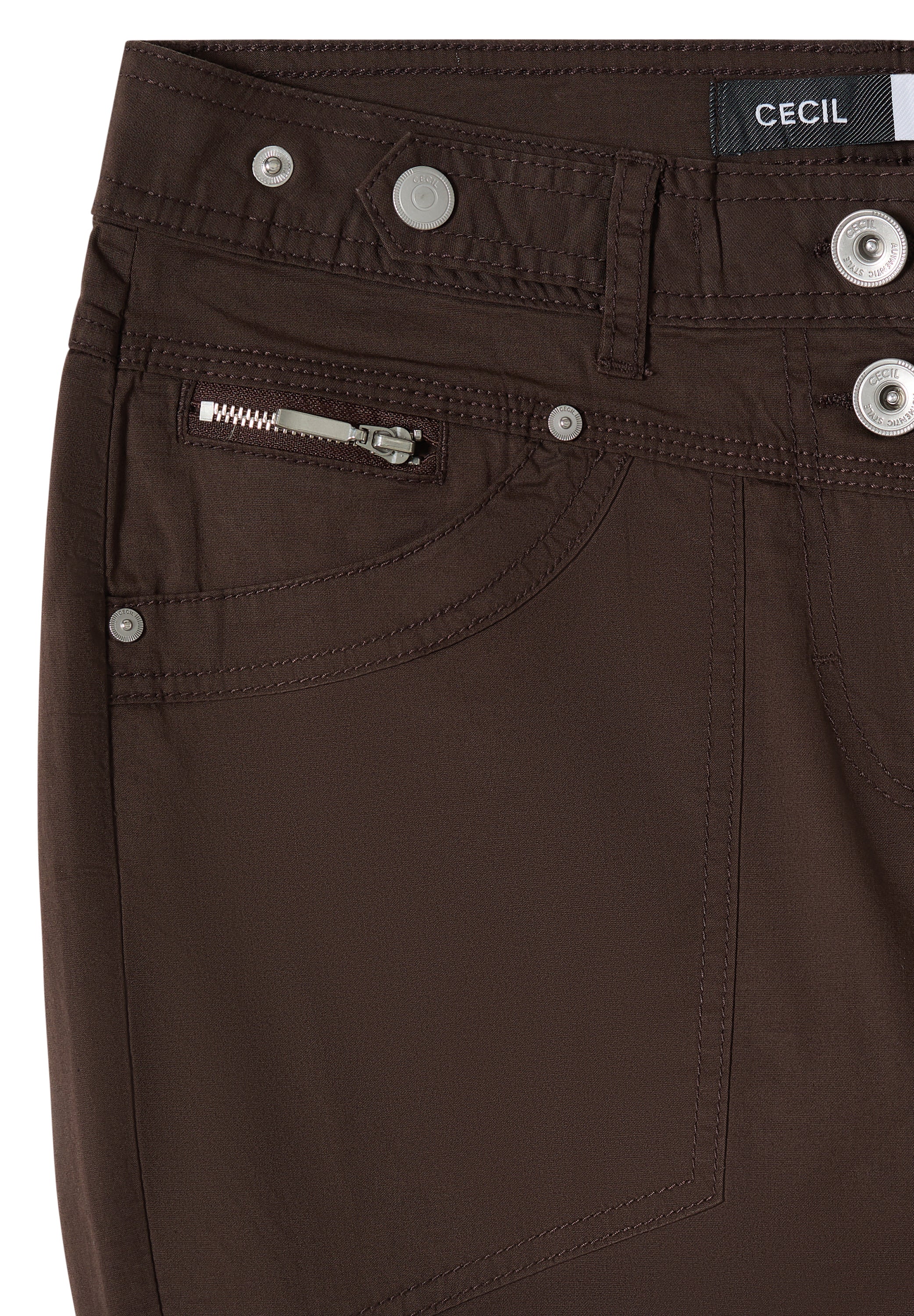 Cecil Damen Hosen Brown Cac