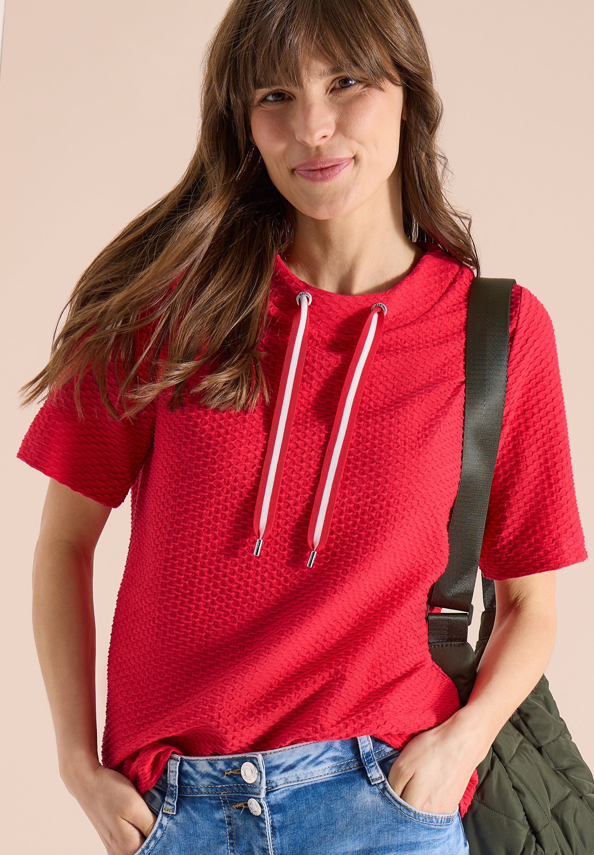 Cecil Damen T-Shirts Glazed Ap