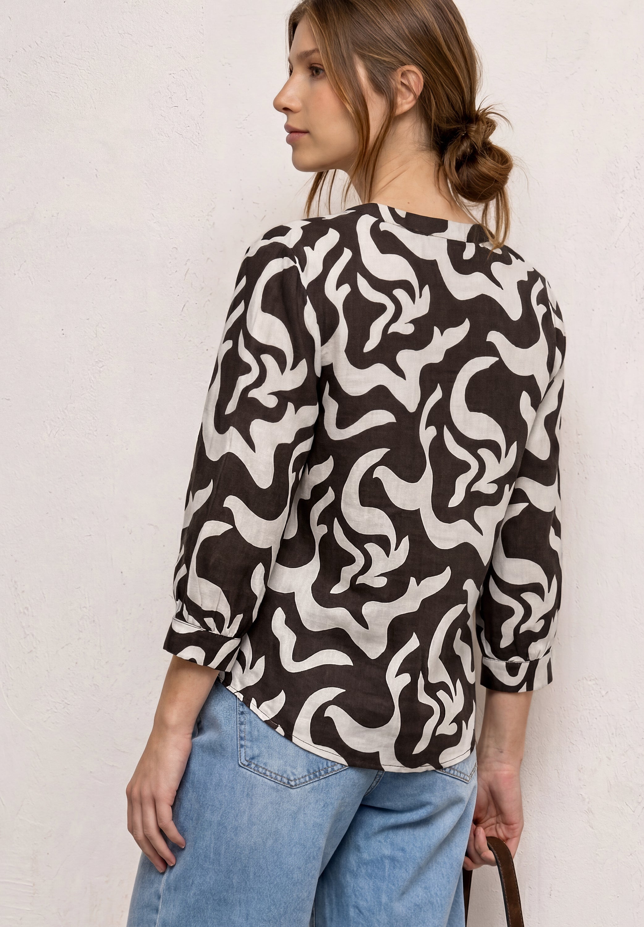 Street One Damen Blusen Espresso