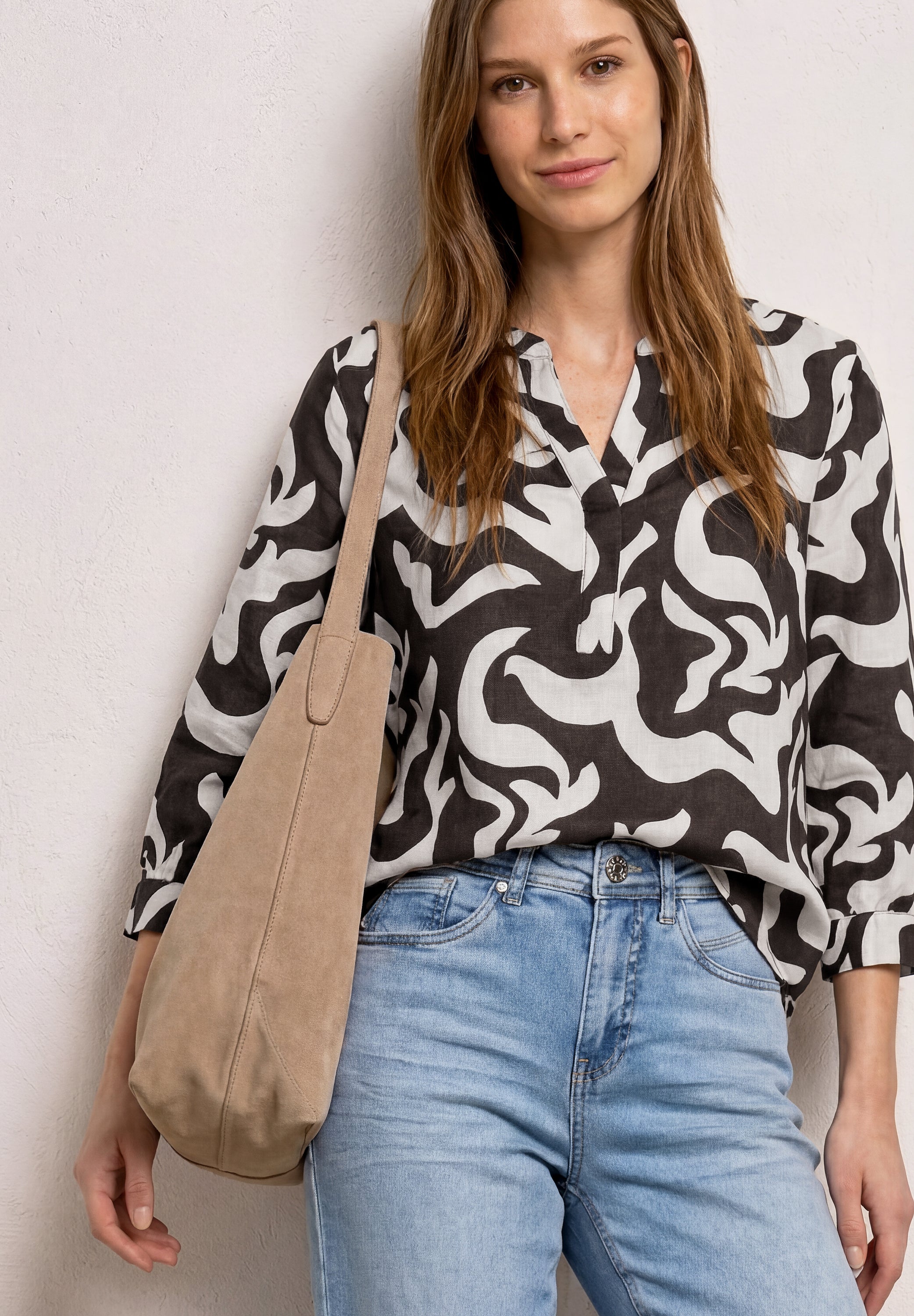 Street One Damen Blusen Espresso