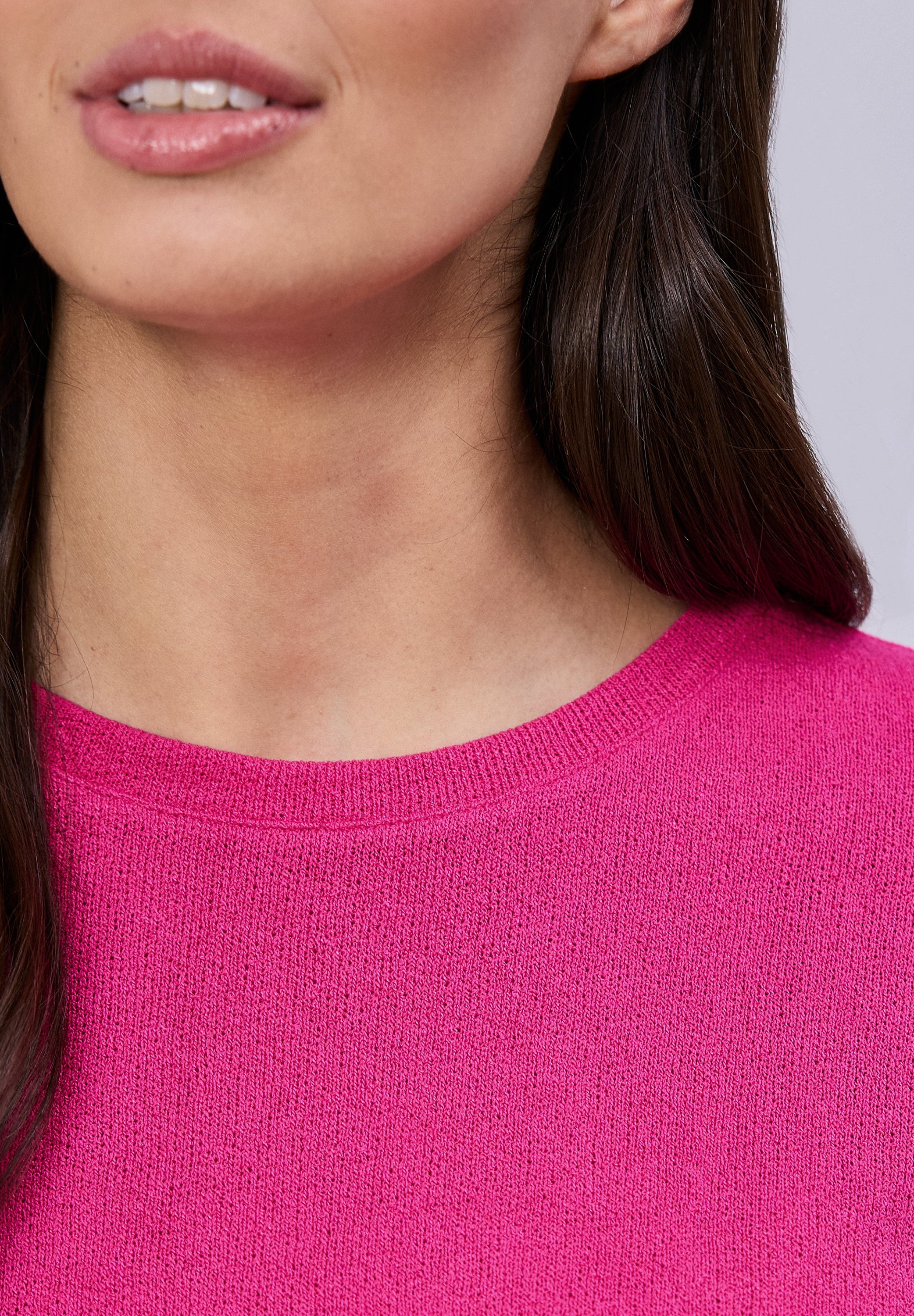 Street One Damen T-Shirts Magenta D