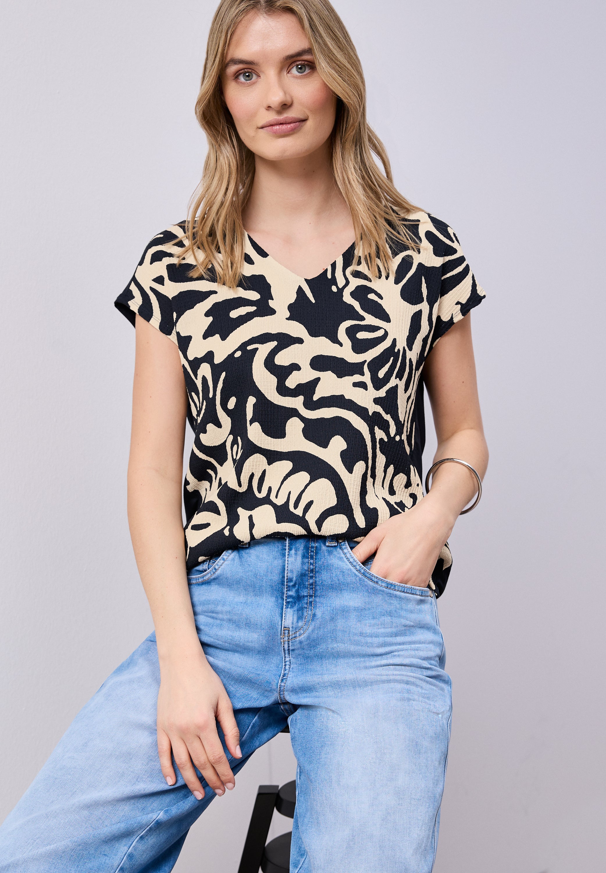 Street One Damen T-Shirts Shadowed