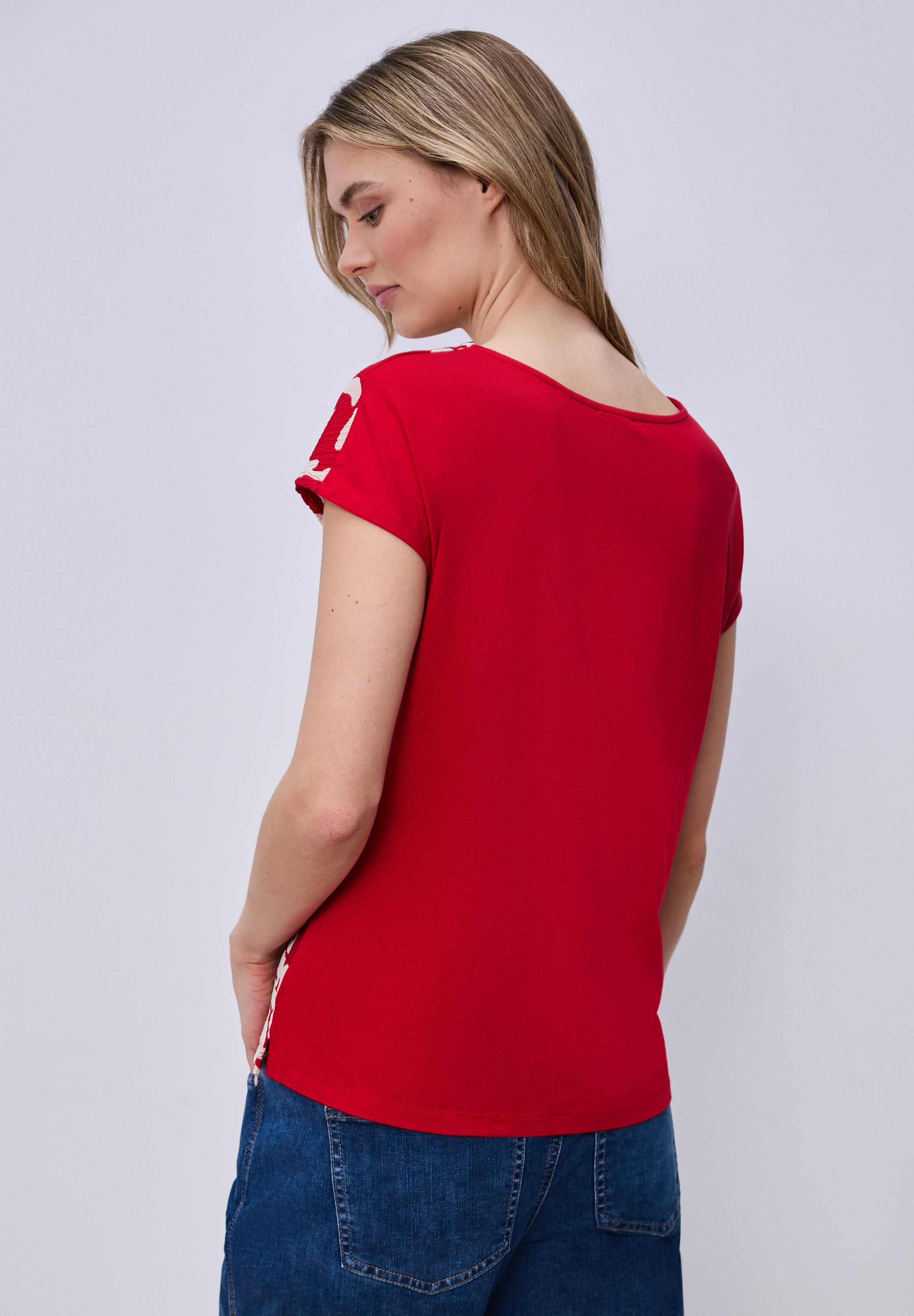 Street One Damen T-Shirts Salsa Red
