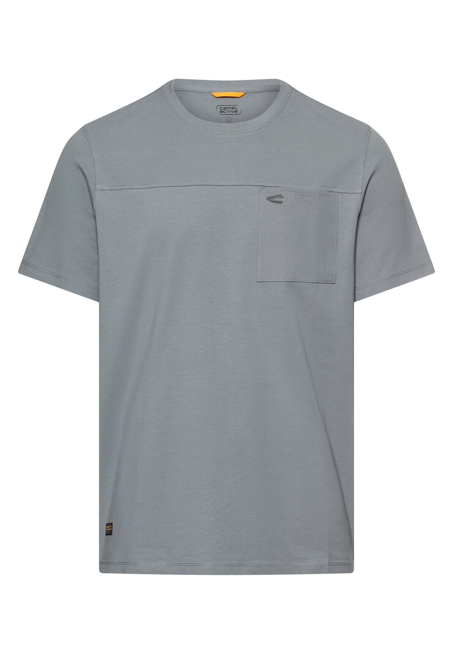 Camel active Herren T-Shirts kurz Stormy Blue