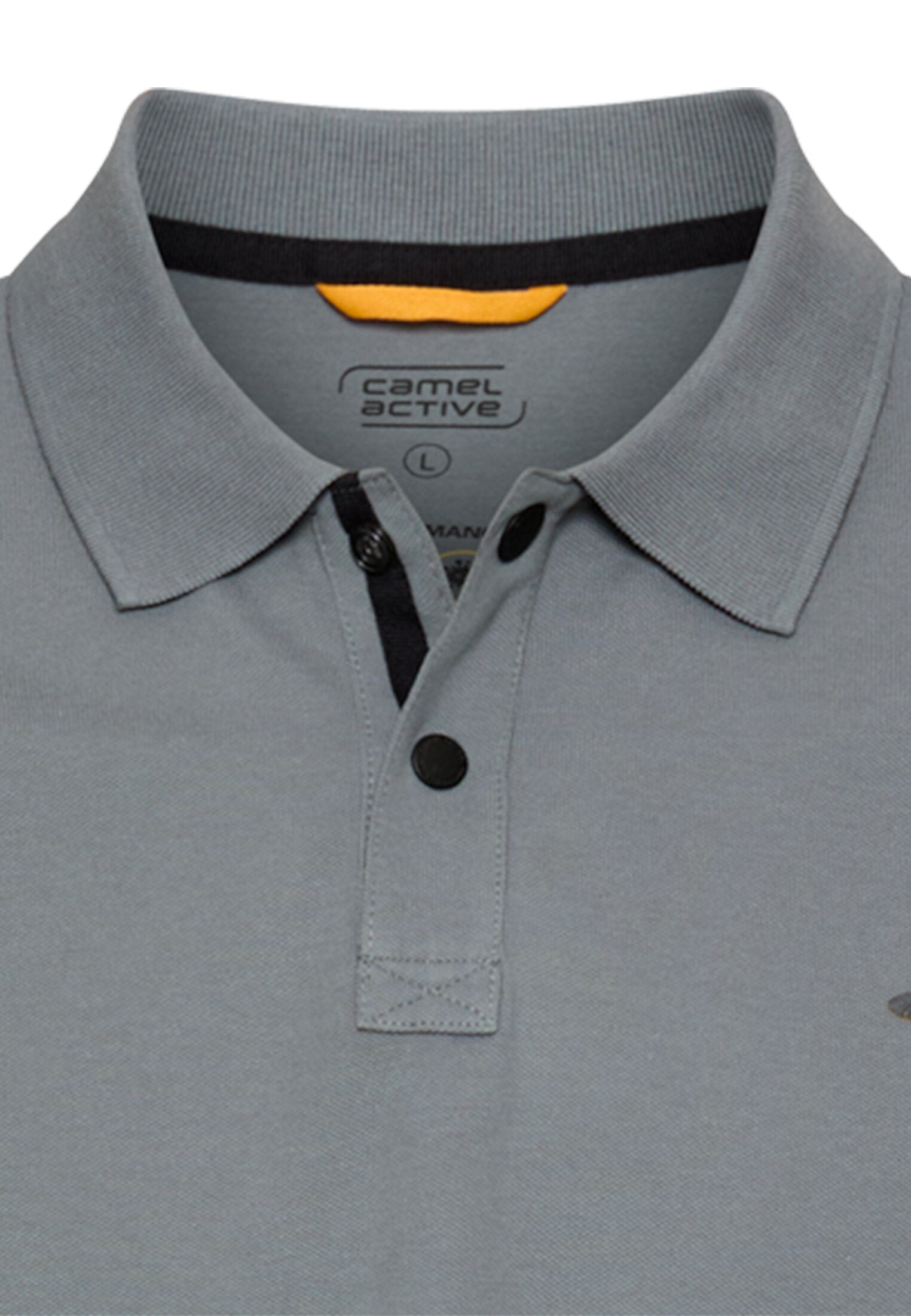 Camel active Herren Polo-Shirts Stormy Blue