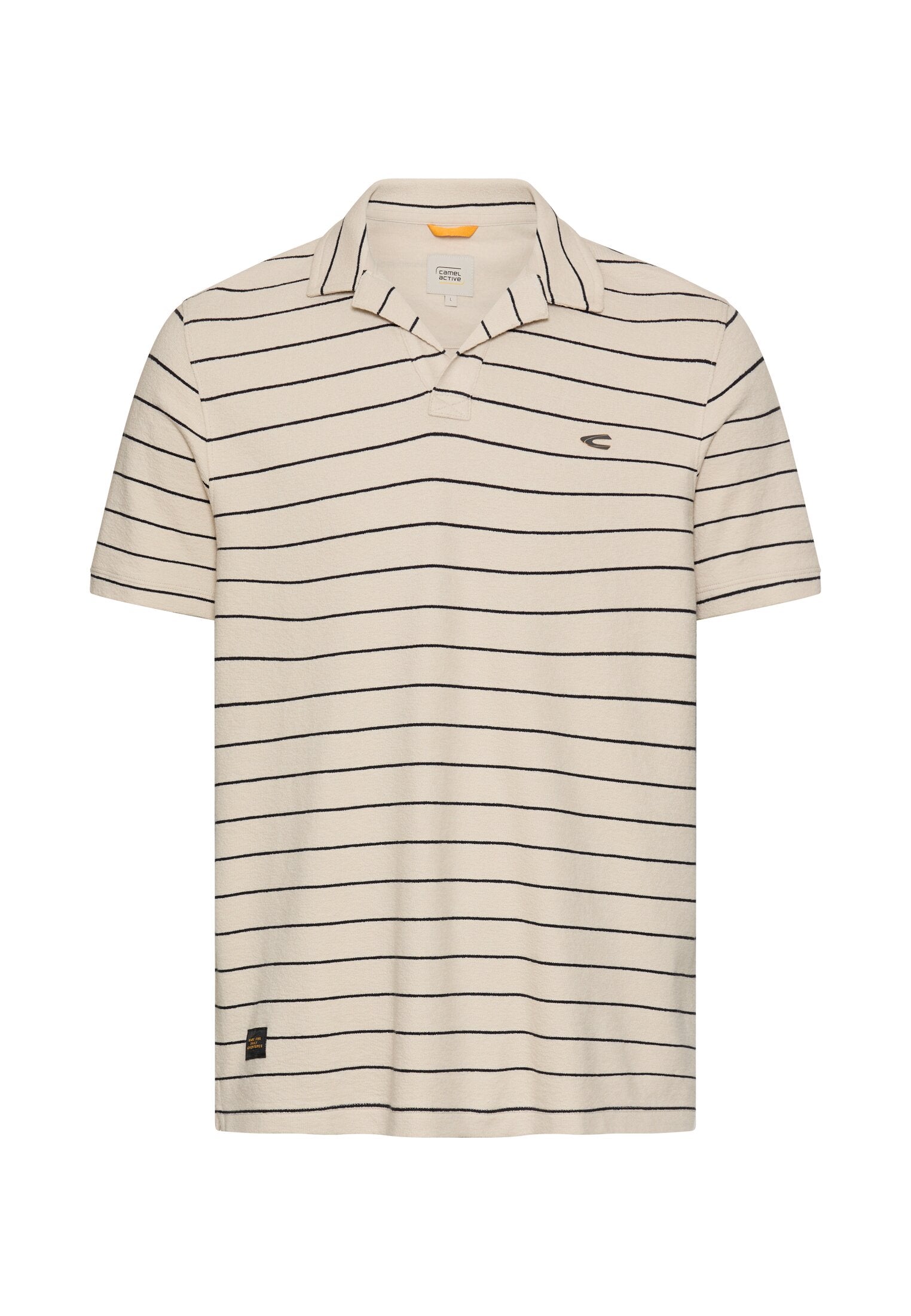 Camel active Herren Polo-Shirts Light Beige