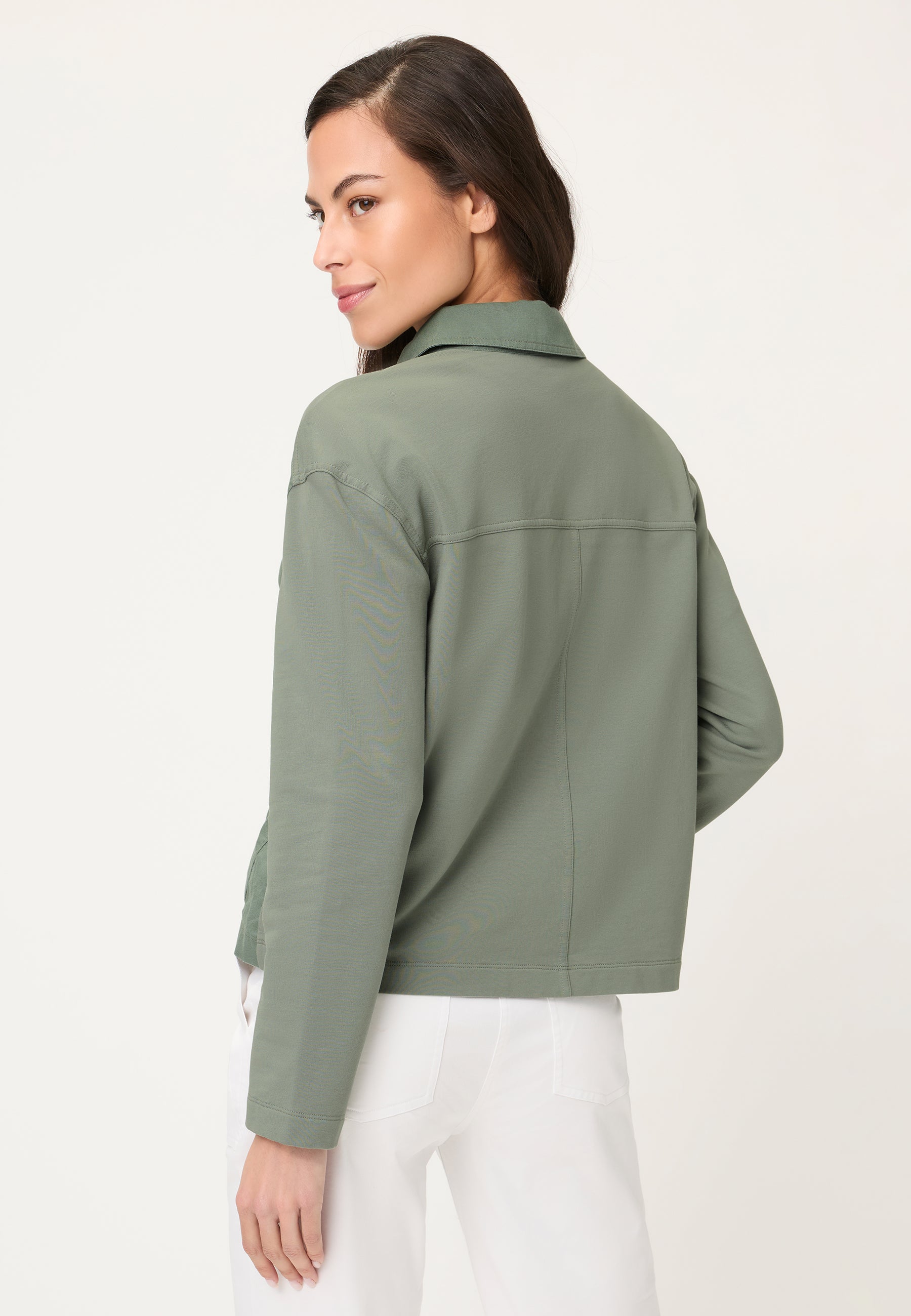 Olsen Damen Sweatshirts Khaki