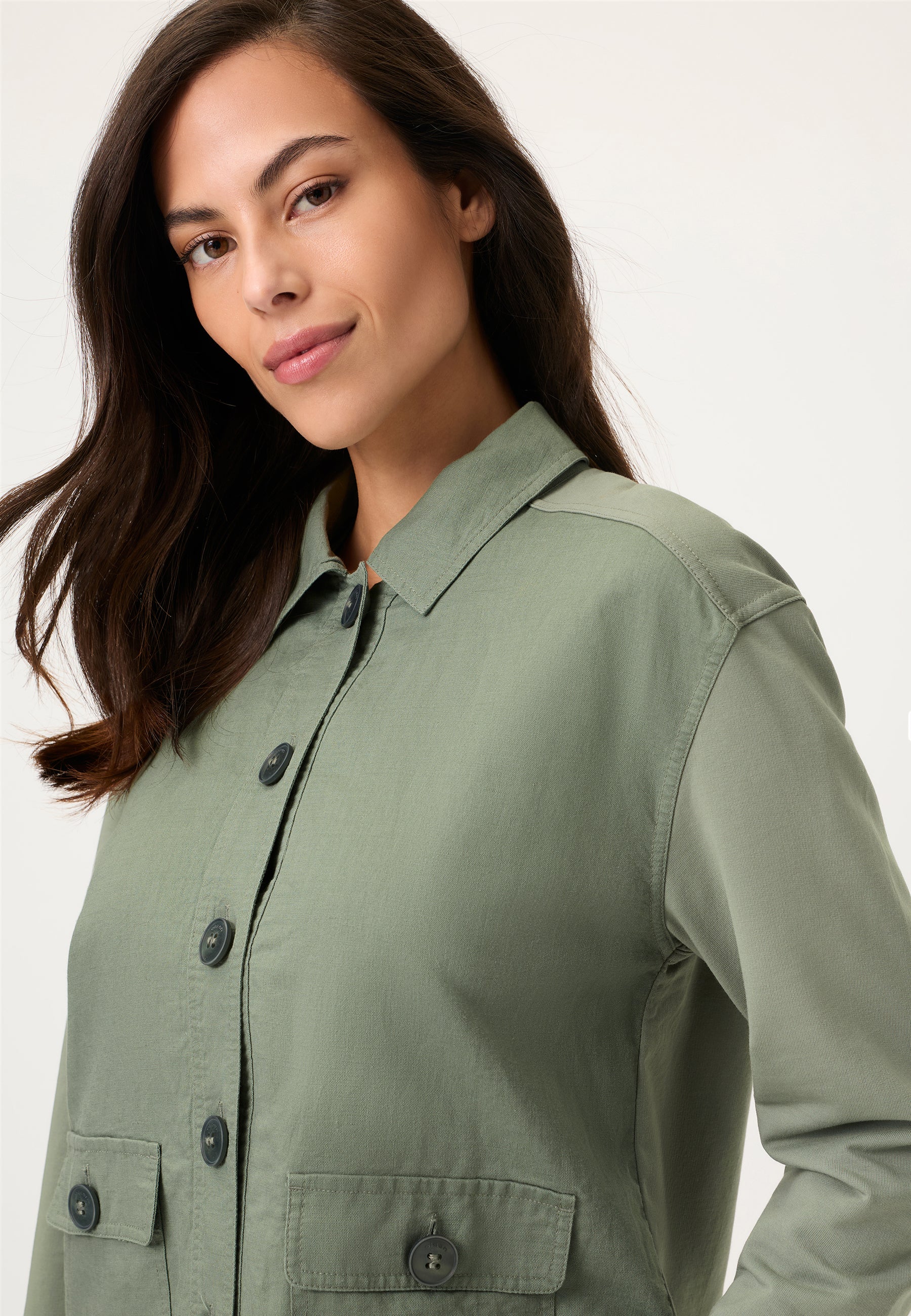 Olsen Damen Sweatshirts Khaki