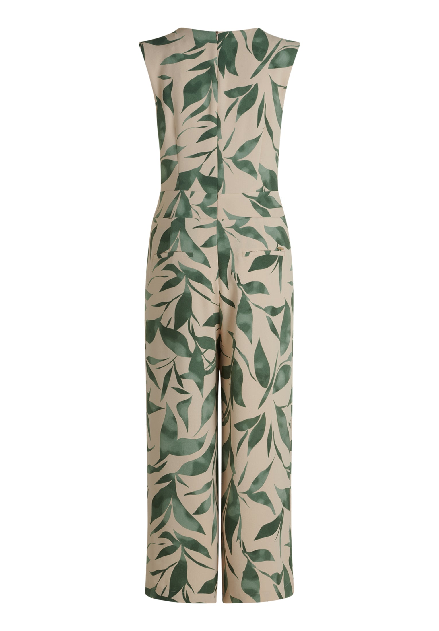 Betty & Co Damen Jumpsuits Nature/Green