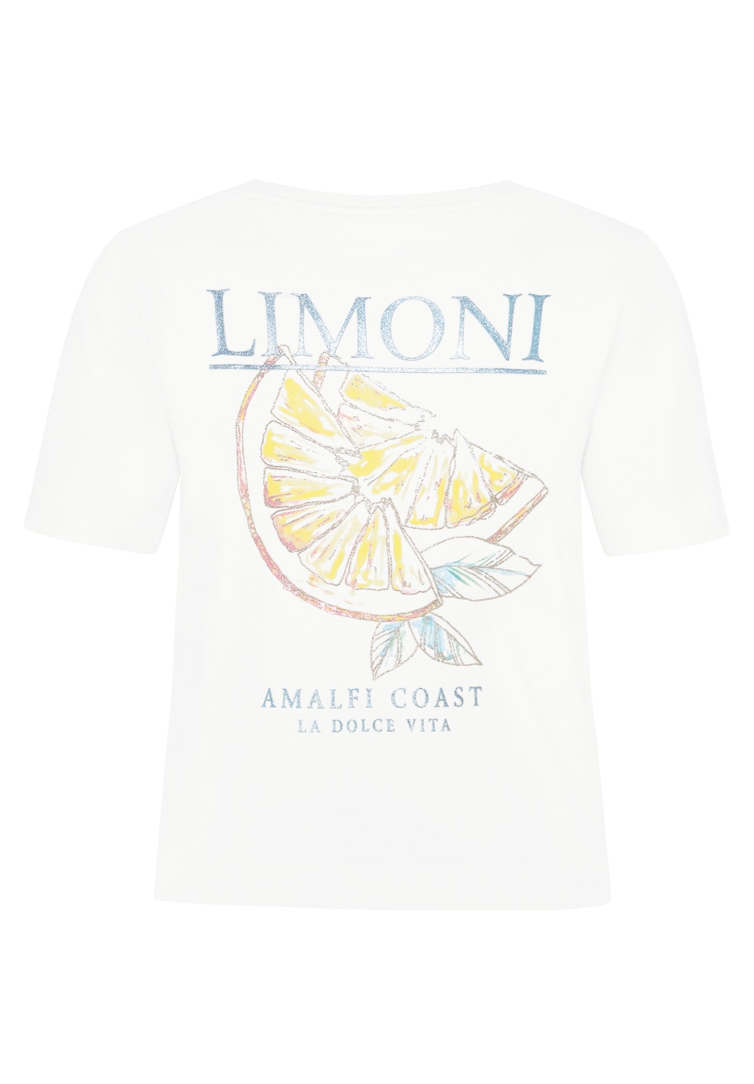 Cartoon Damen T-Shirts Patch Cream/Gol