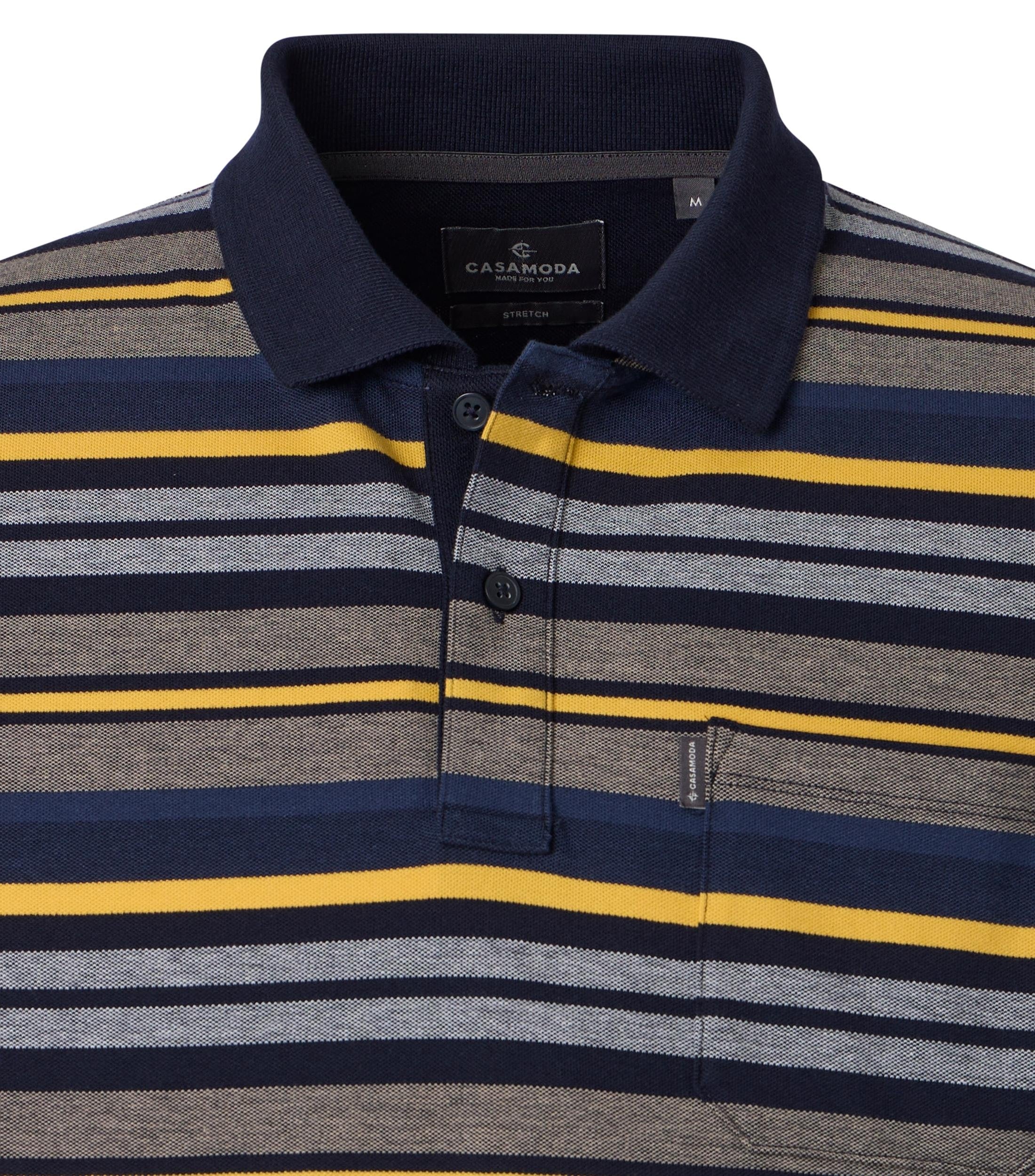 Casa Moda Herren Polo-Shirts Beige