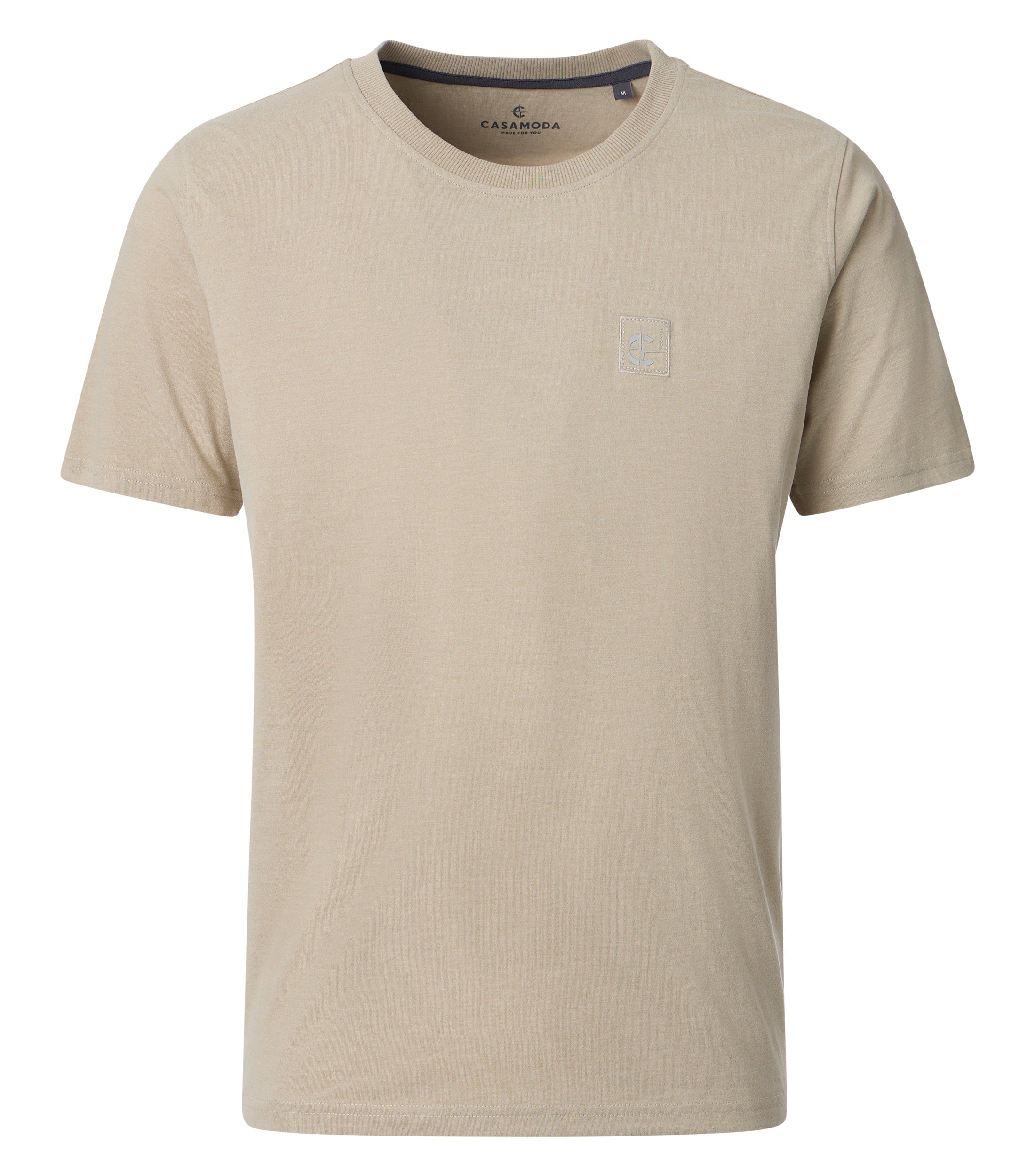 Casa Moda Herren T-Shirts kurz Beige